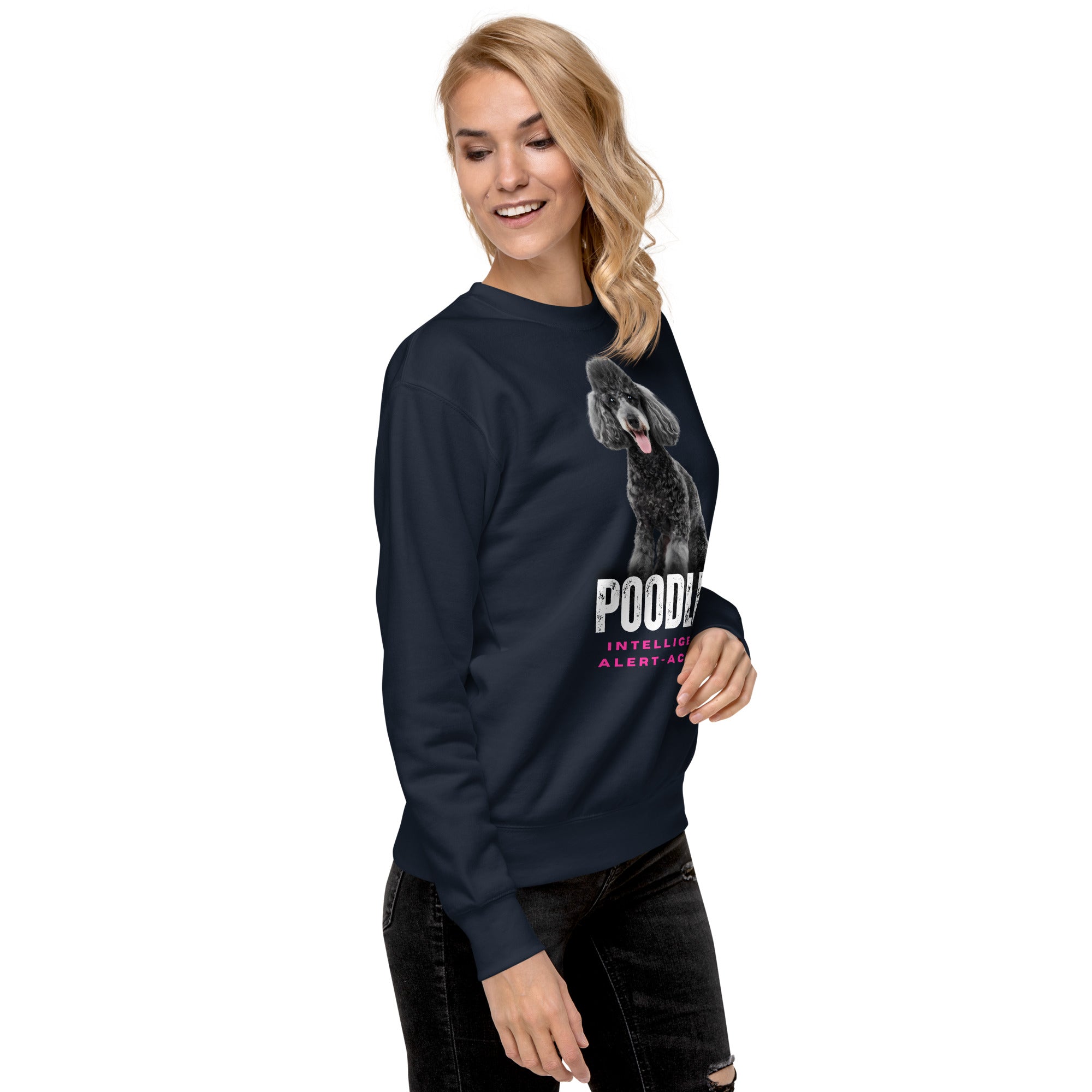 Poodle Unisex Premium Sweatshirt