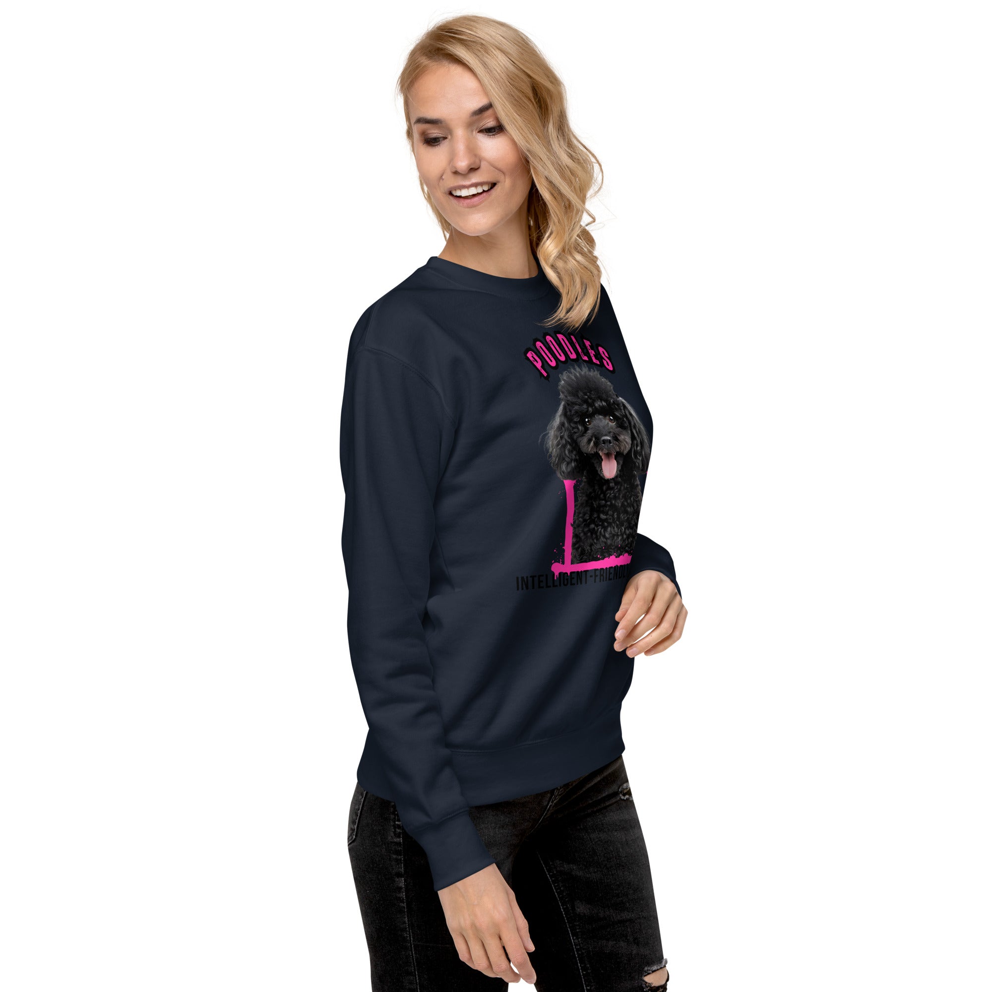 Poodle Unisex Premium Sweatshirt