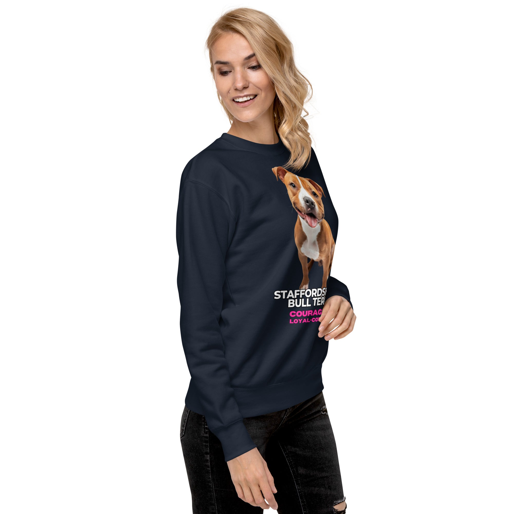 Staffordshire Bull Terrier Unisex Premium Sweatshirt