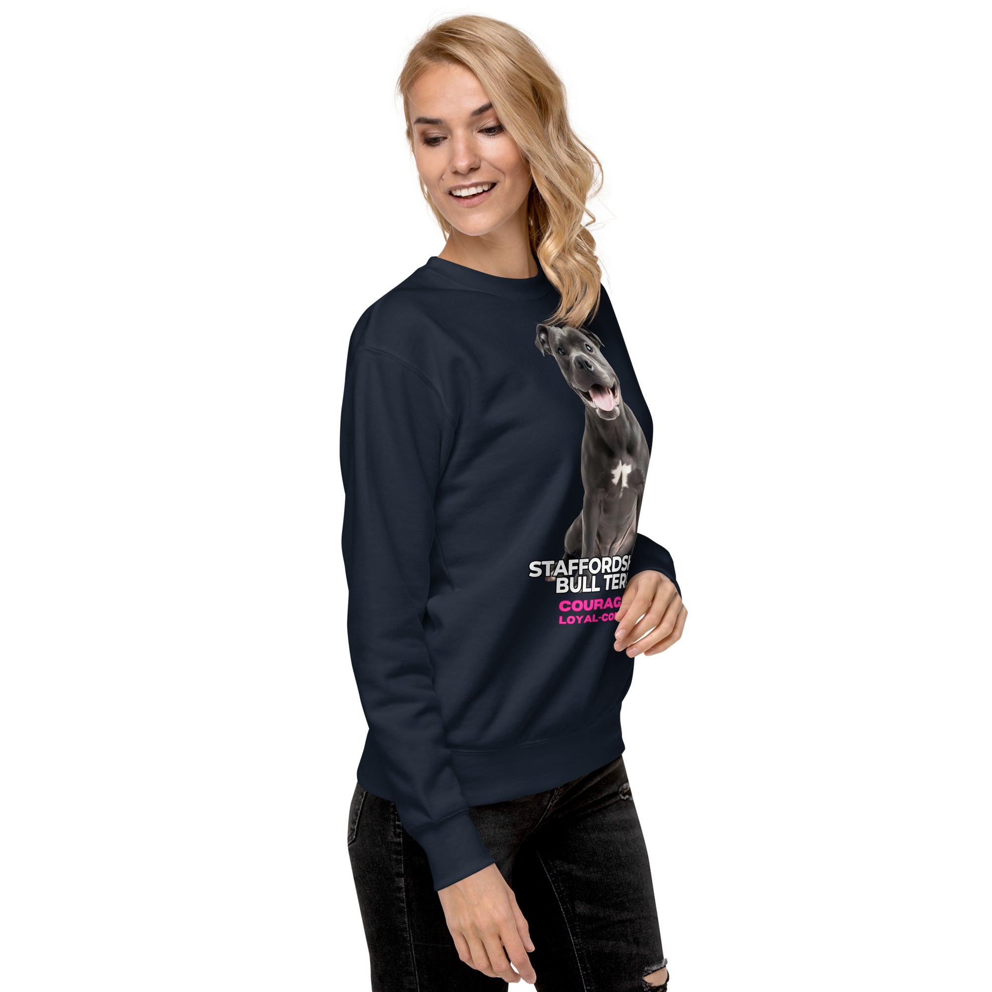 Staffordshire Bull Terrier Unisex Premium Sweatshirt