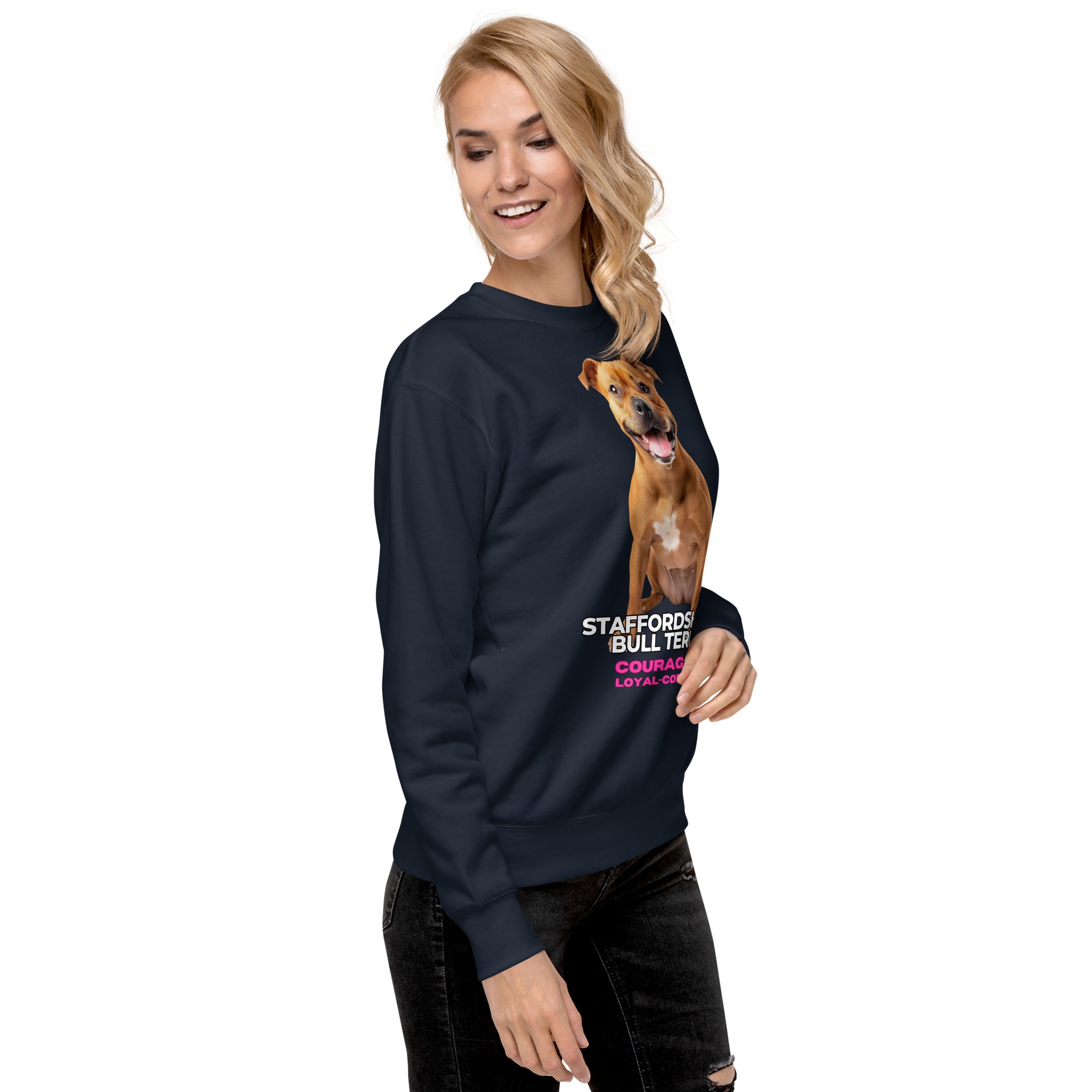 Staffordshire Bull Terrier Unisex Premium Sweatshirt