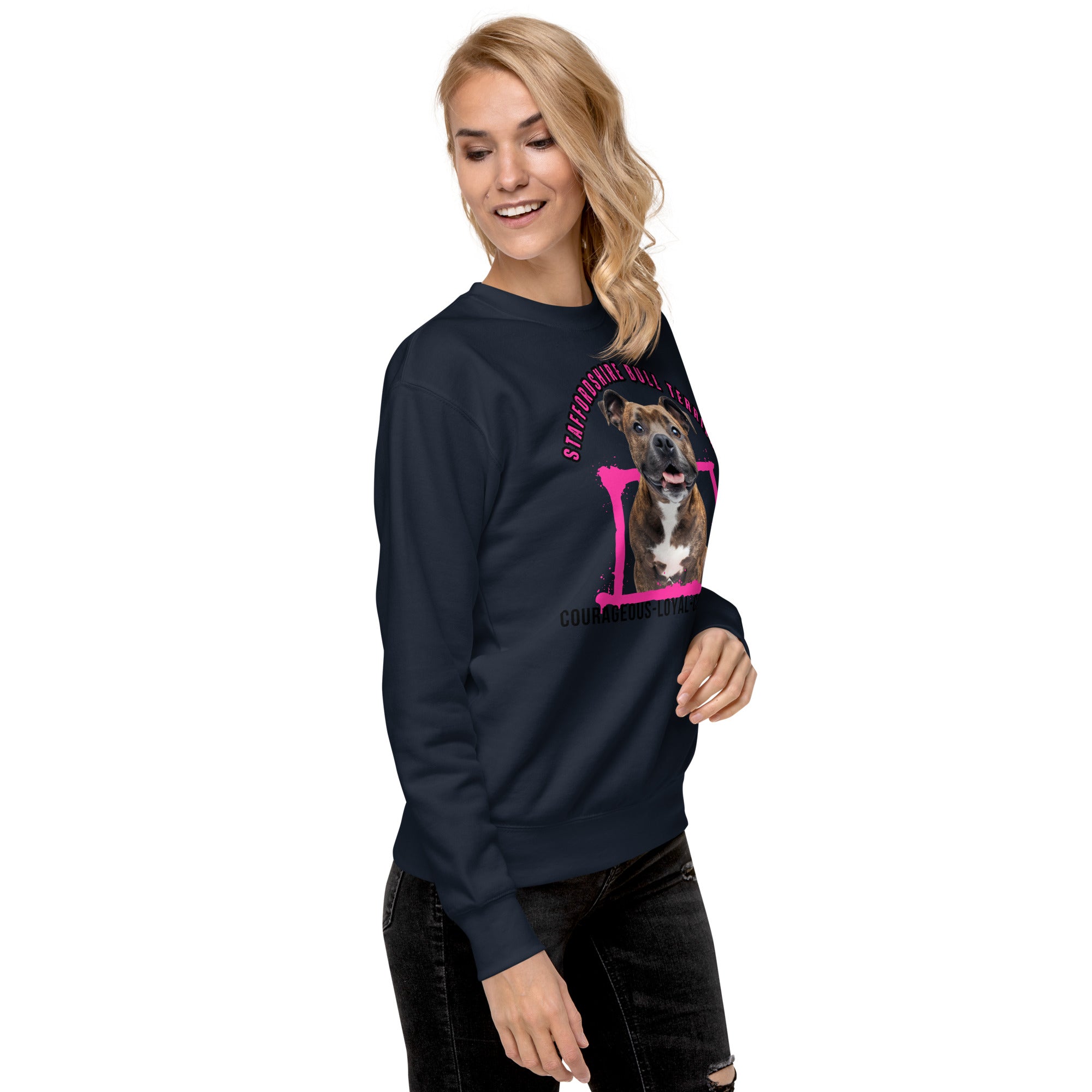 Staffordshire Bull Terrier Unisex Premium Sweatshirt