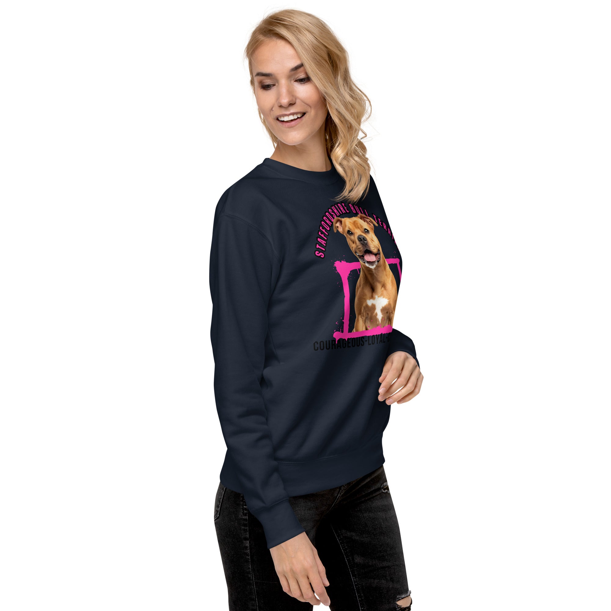 Staffordshire Bull Terrier Unisex Premium Sweatshirt