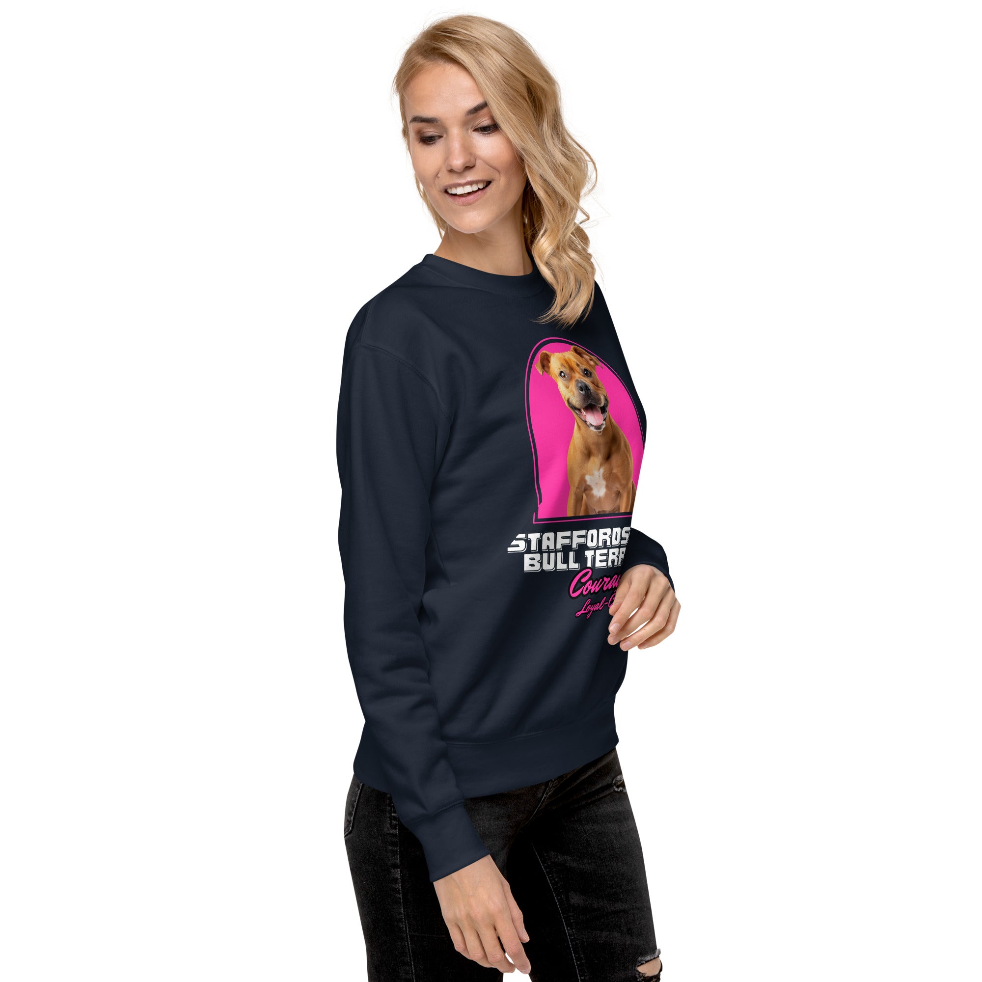 Staffordshire Bull Terrier Unisex Premium Sweatshirt