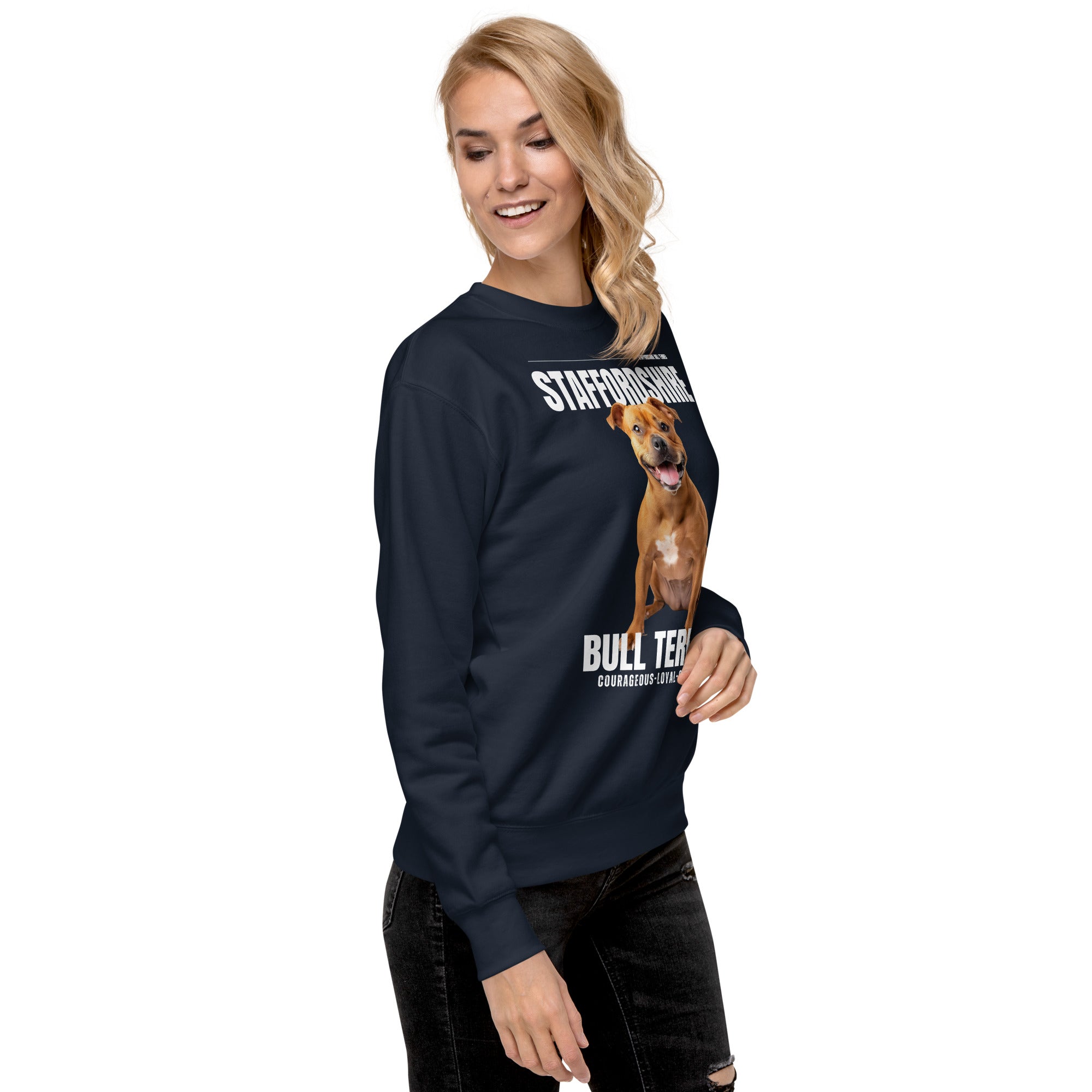 Staffordshire Bull Terrier Unisex Premium Sweatshirt