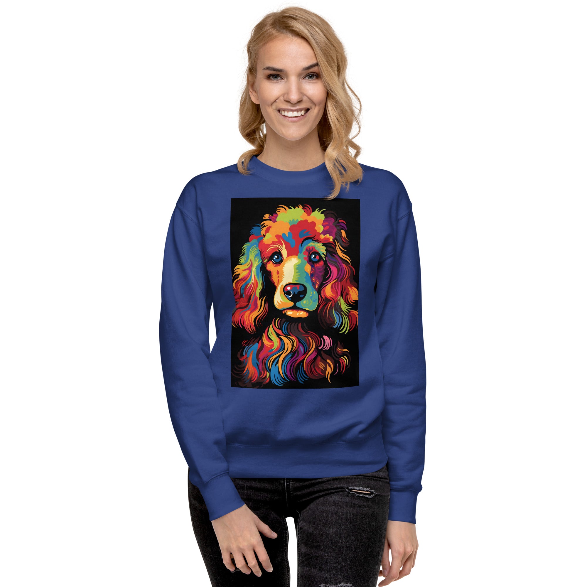 Poodle Unisex Premium Sweatshirt