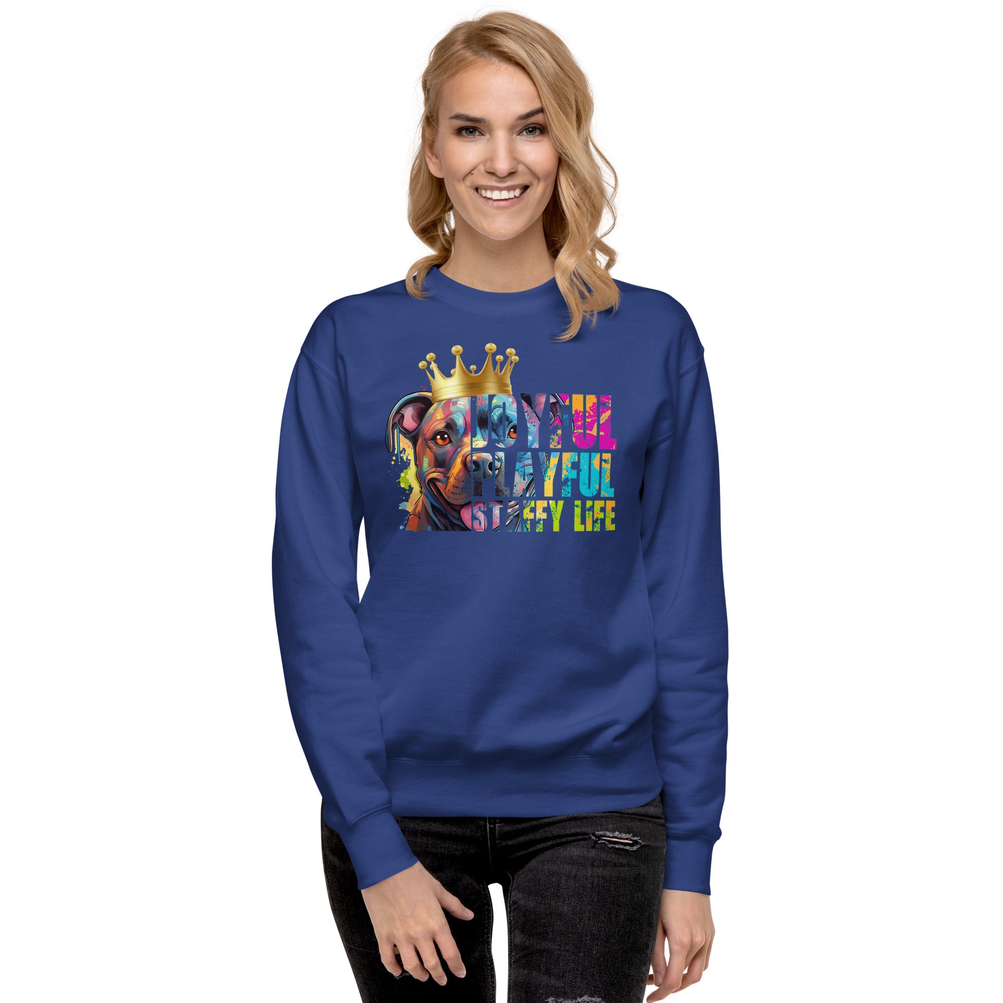 Staffordshire Bull Terrier Unisex Premium Sweatshirt