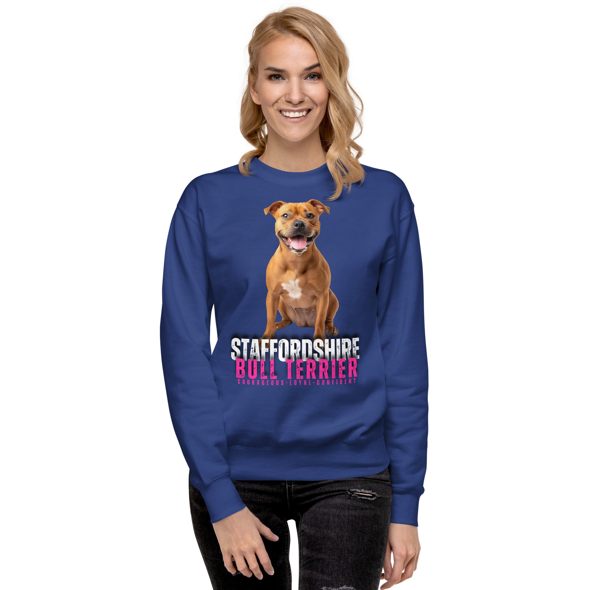 Staffordshire Bull Terrier Unisex Premium Sweatshirt