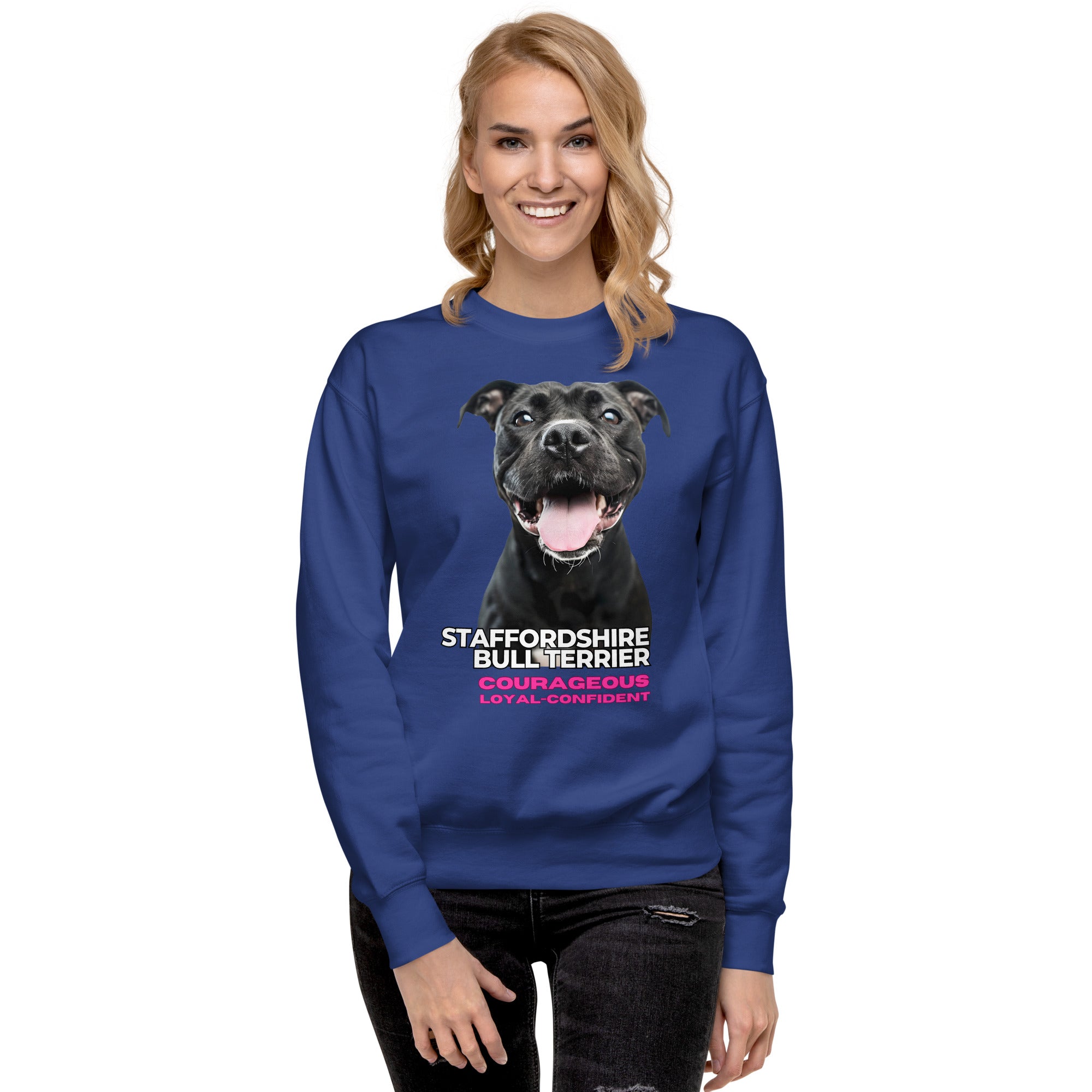 Staffordshire Bull Terrier Unisex Premium Sweatshirt