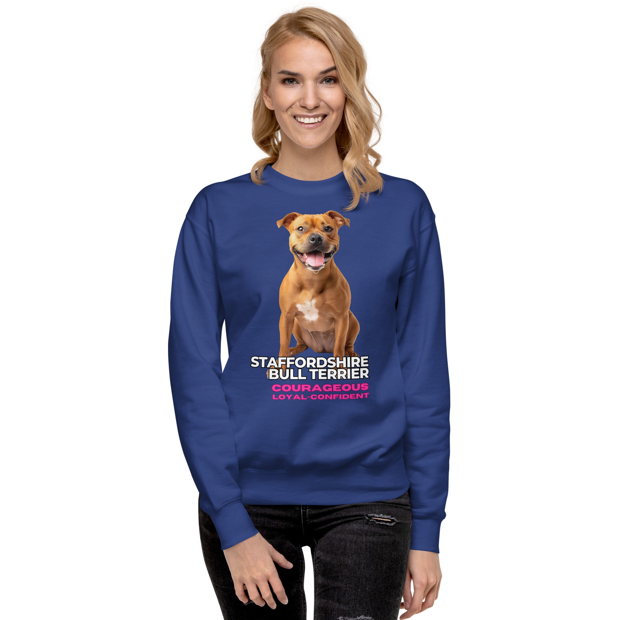 Staffordshire Bull Terrier Unisex Premium Sweatshirt