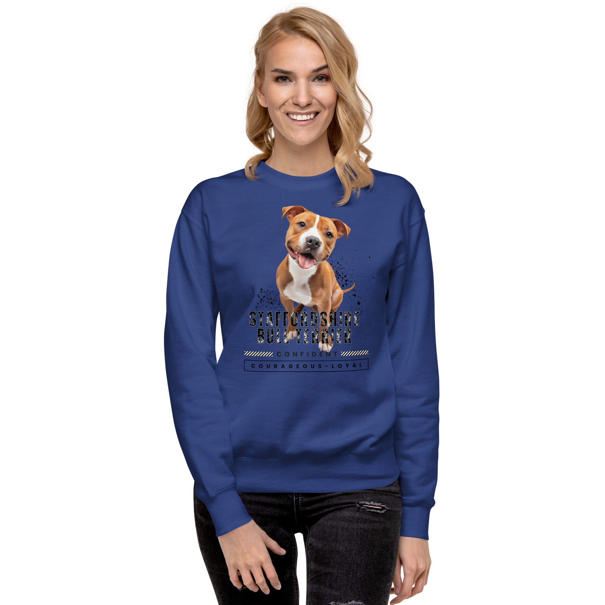 Staffordshire Bull Terrier Unisex Premium Sweatshirt