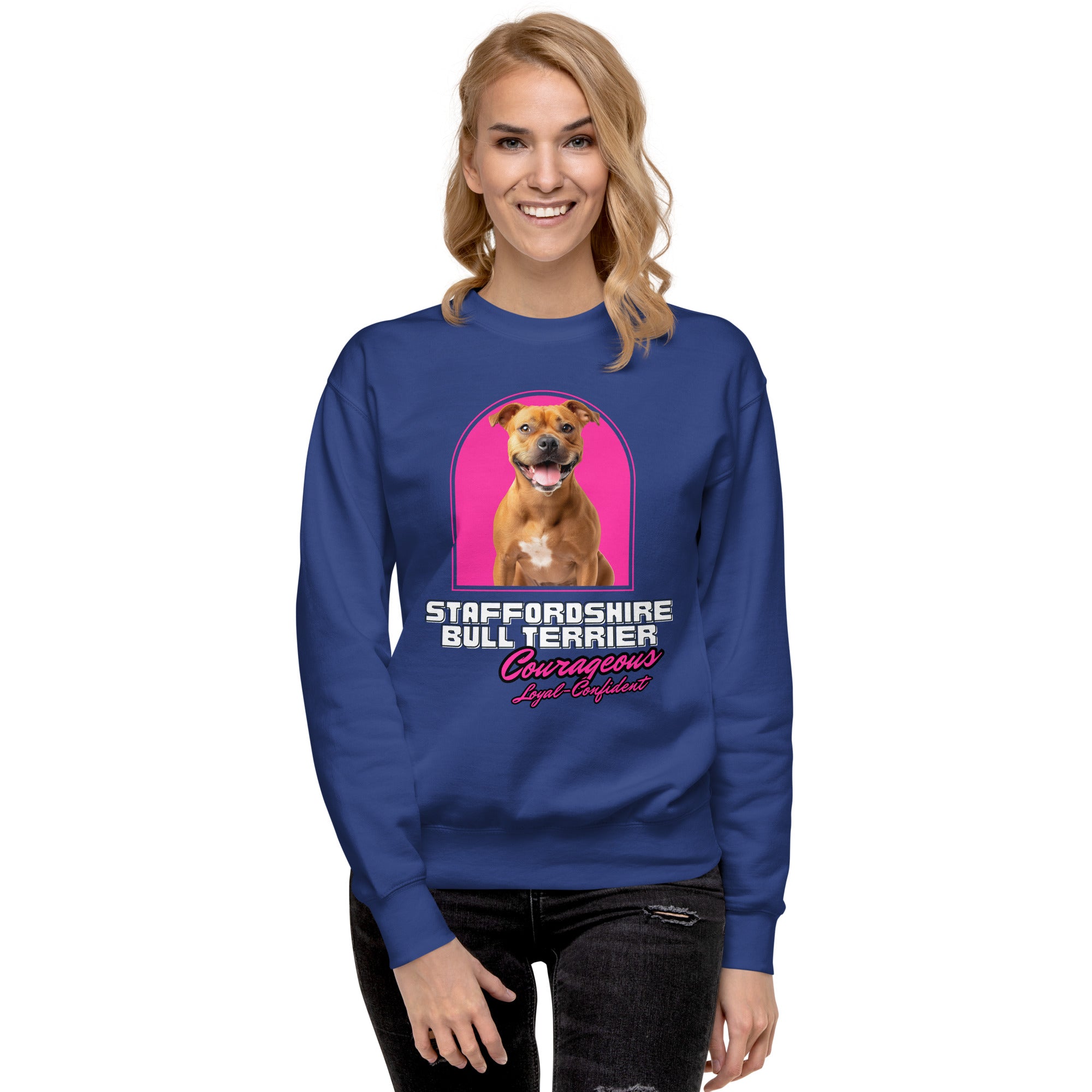 Staffordshire Bull Terrier Unisex Premium Sweatshirt