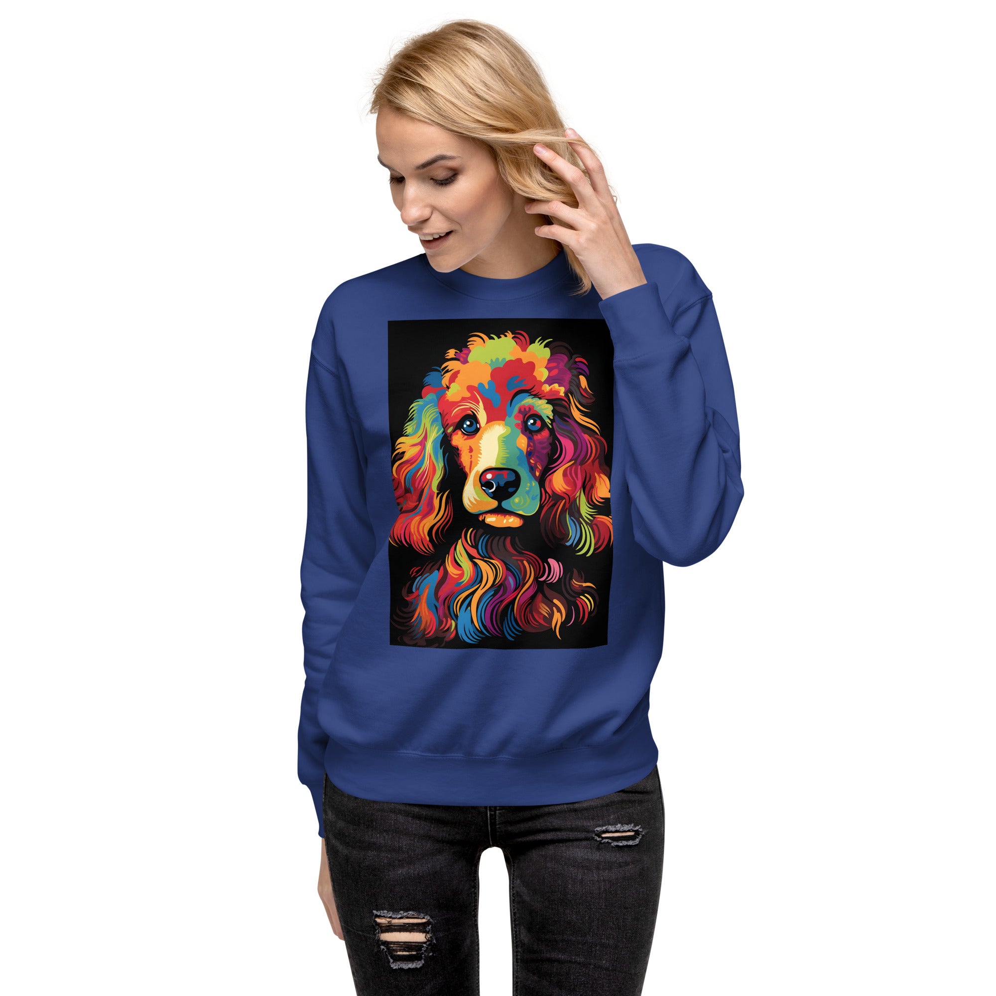 Poodle Unisex Premium Sweatshirt