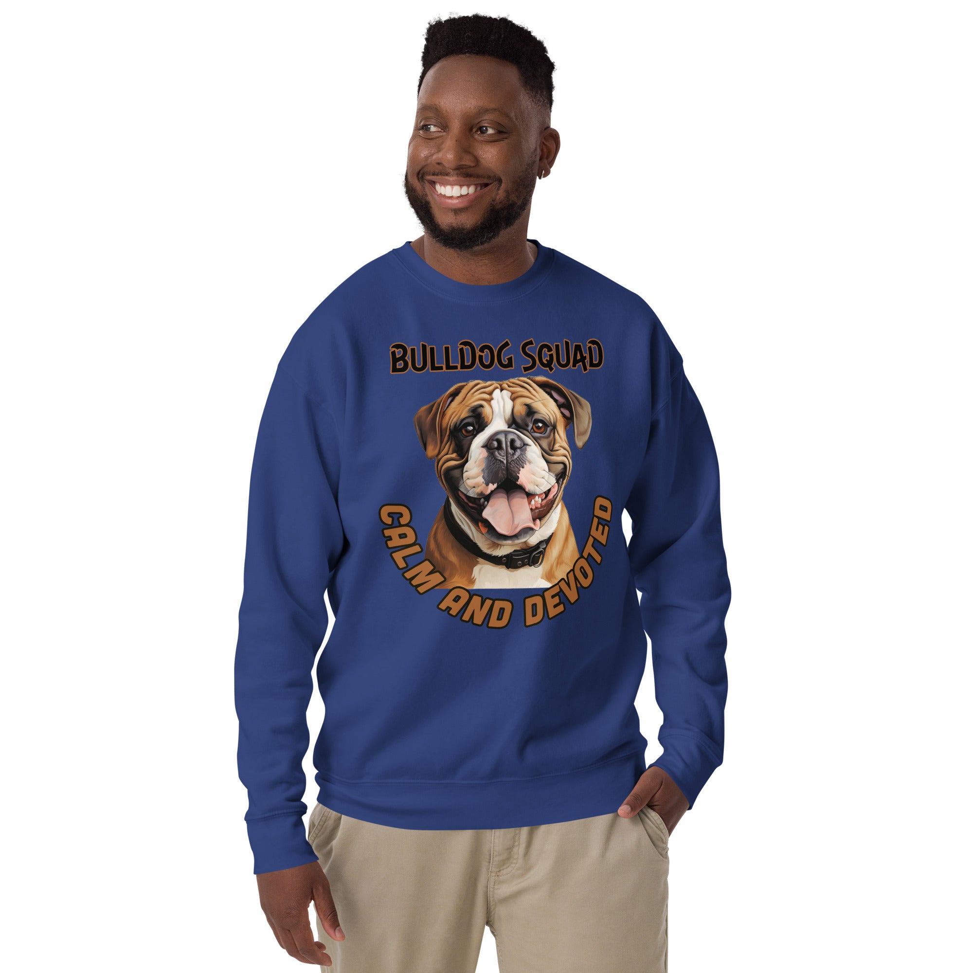 English Bulldog Unisex Premium Sweatshirt