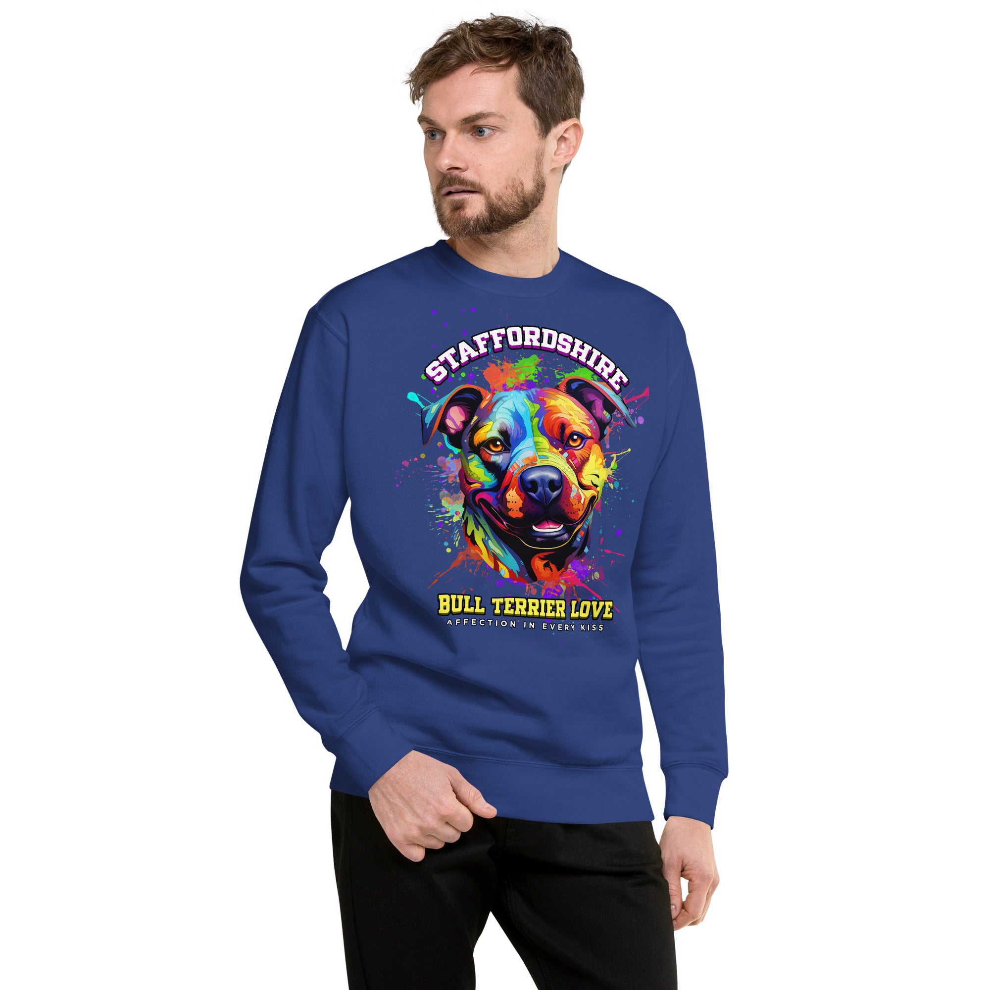 Staffordshire Bull Terrier Unisex Premium Sweatshirt