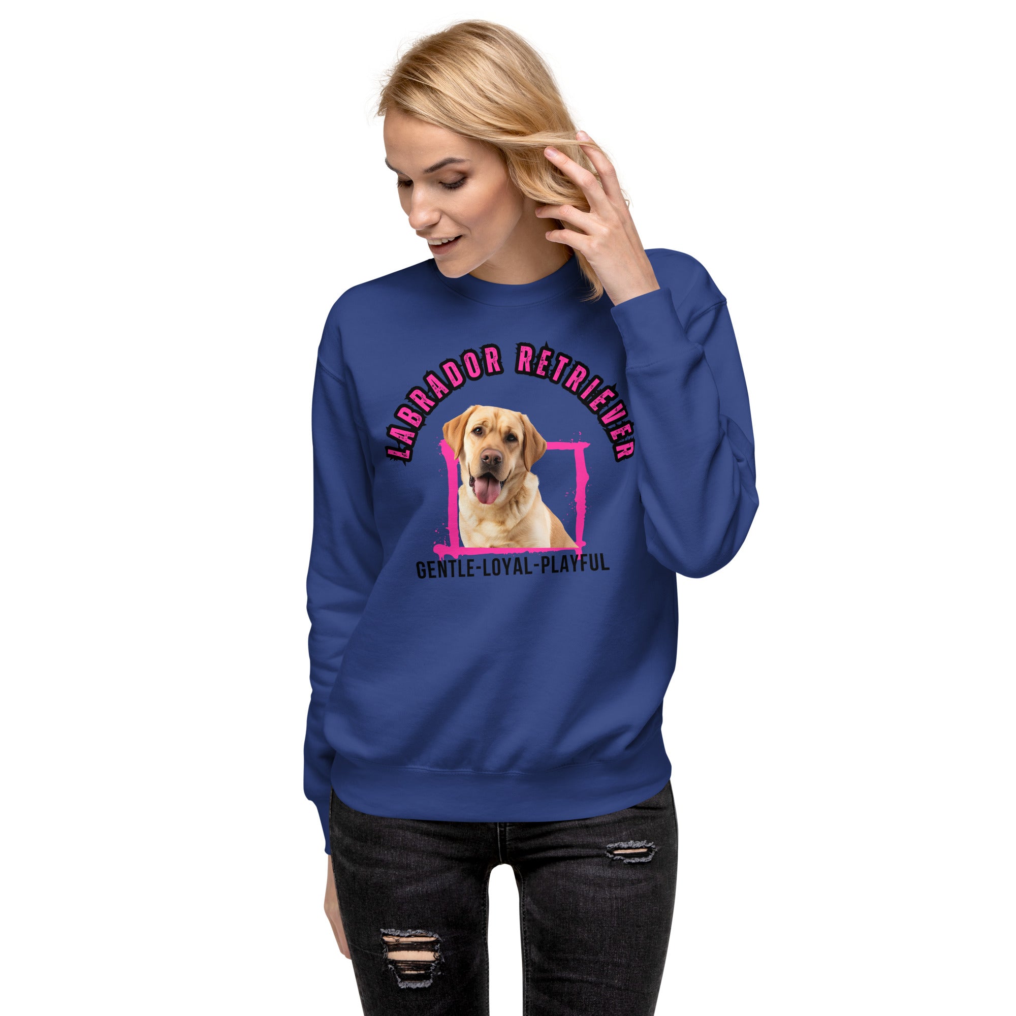 Labrador Retriever Unisex Premium Sweatshirt