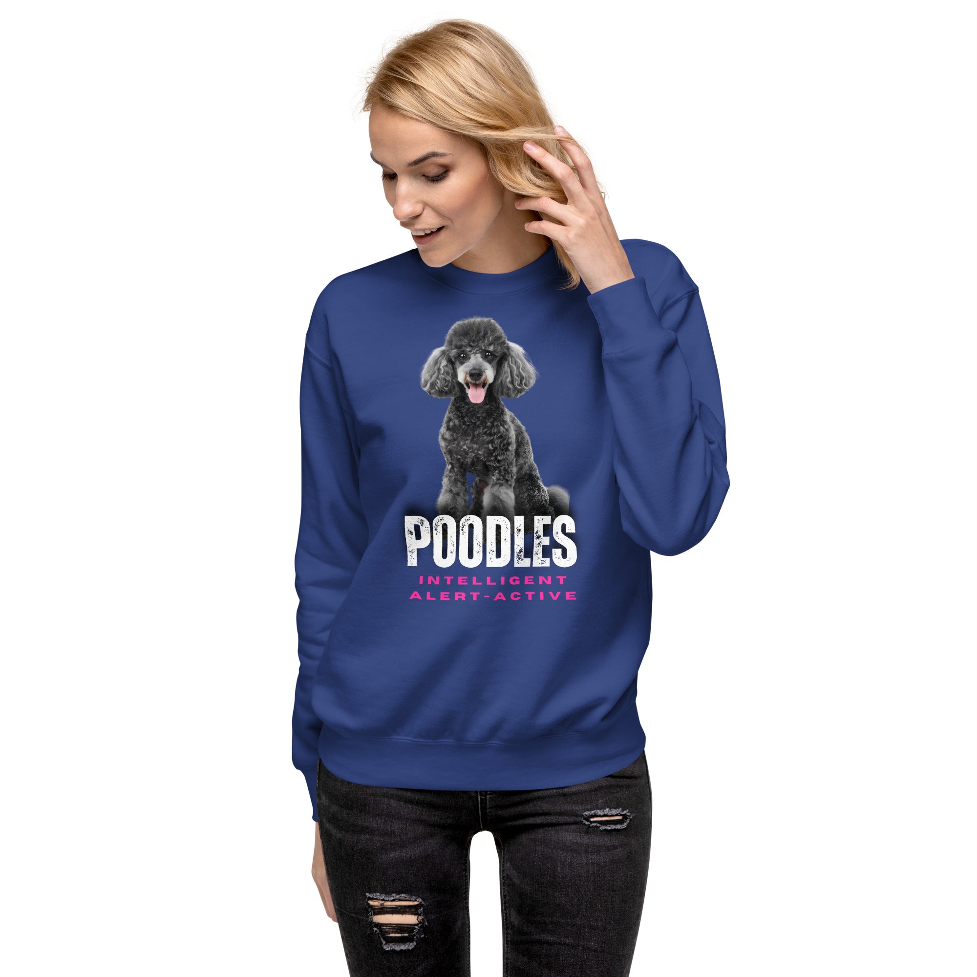 Poodle Unisex Premium Sweatshirt