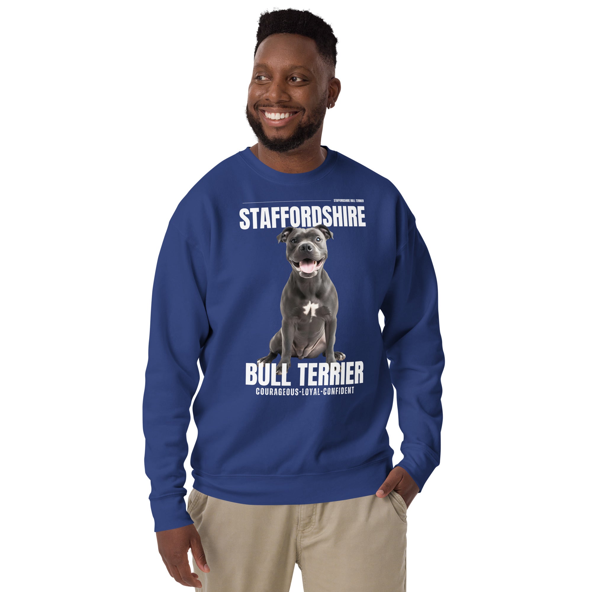 Staffordshire Bull Terrier Unisex Premium Sweatshirt