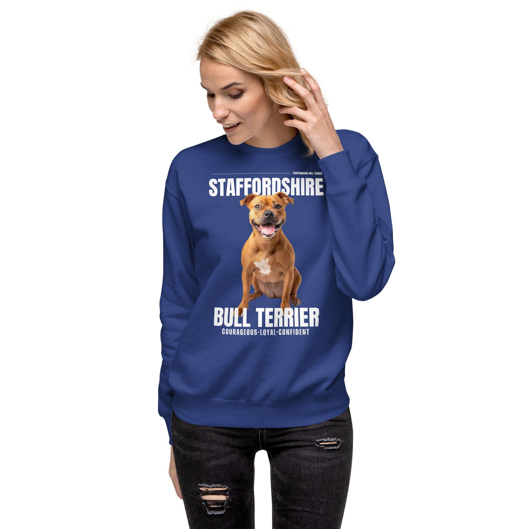 Staffordshire Bull Terrier Unisex Premium Sweatshirt