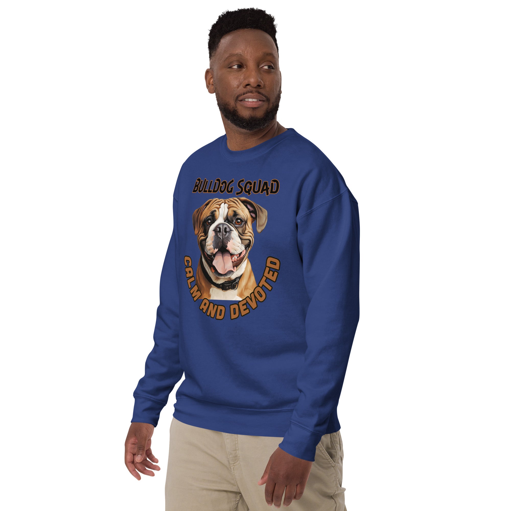 English Bulldog Unisex Premium Sweatshirt