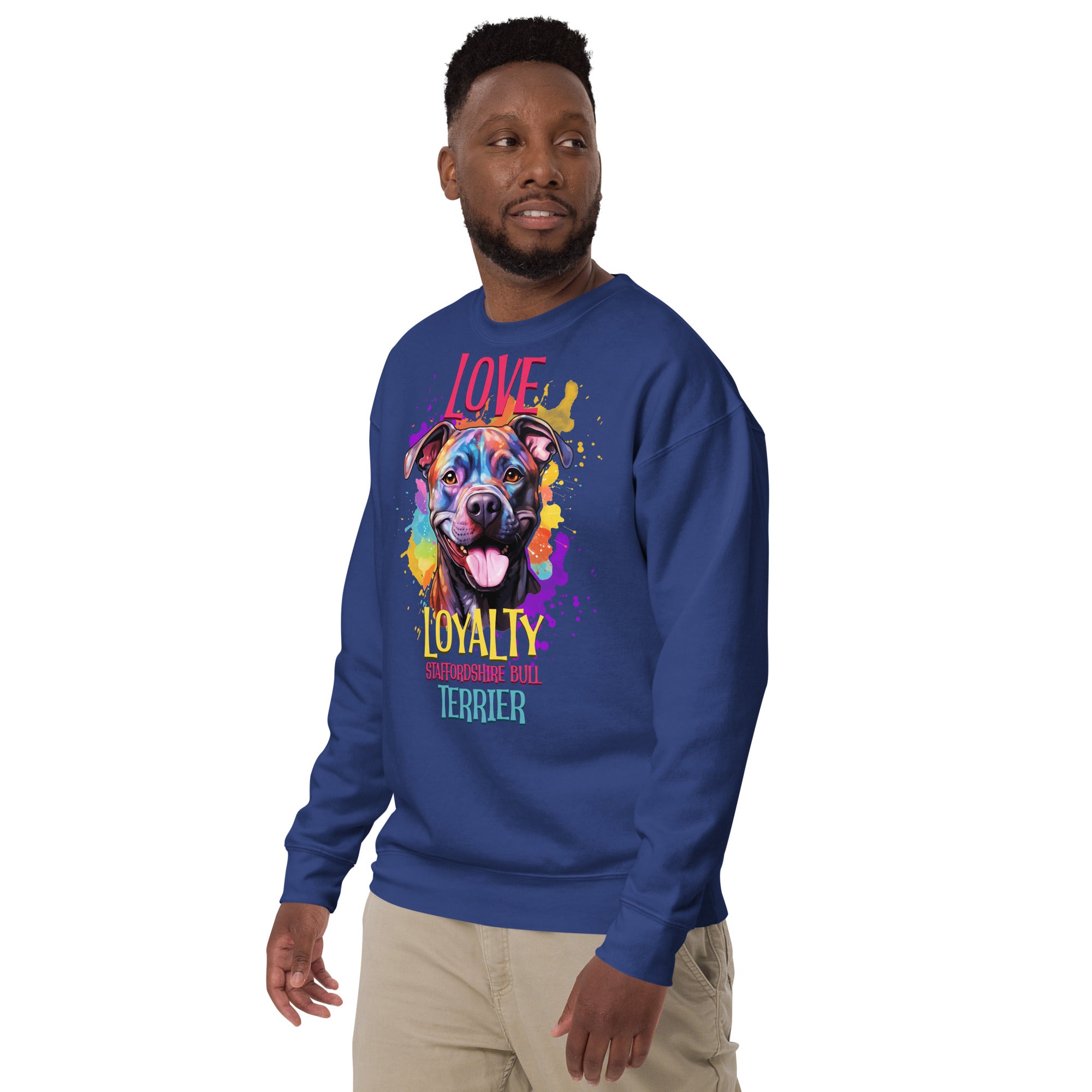 Staffordshire Bull Terrier Unisex Premium Sweatshirt