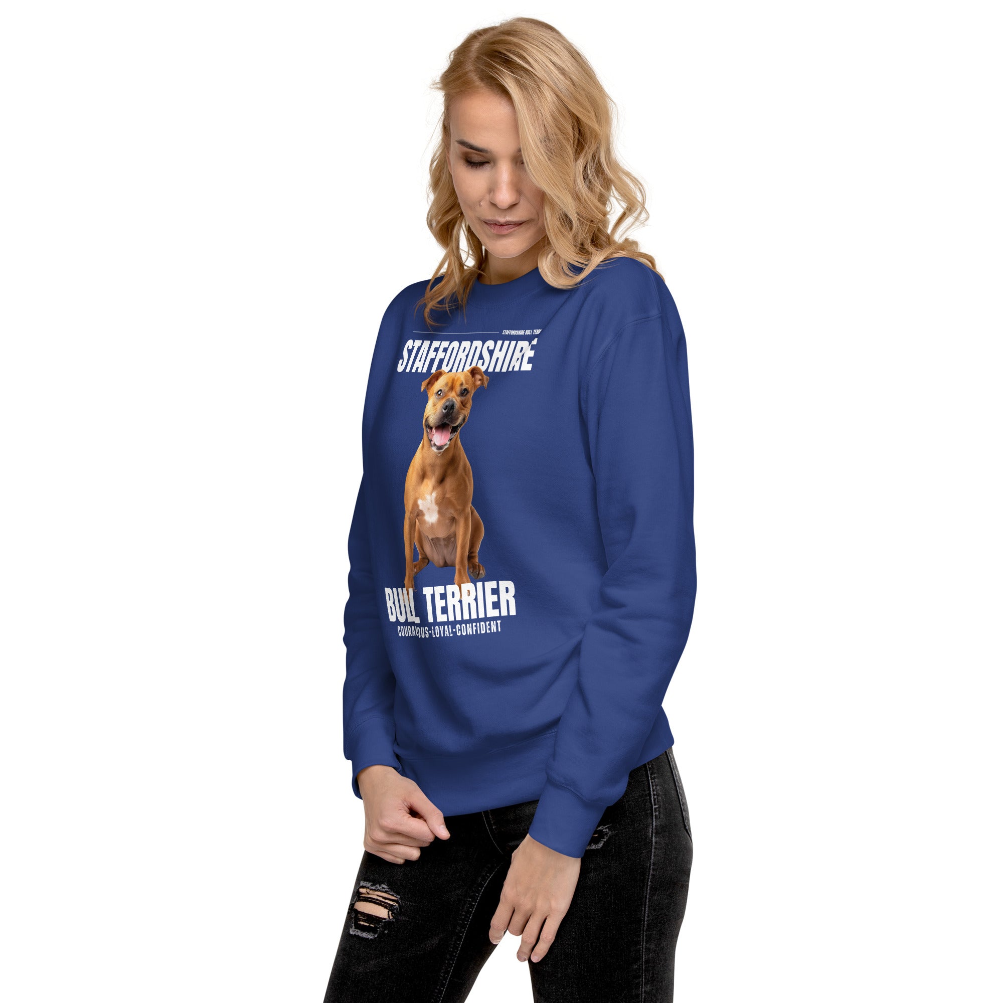 Staffordshire Bull Terrier Unisex Premium Sweatshirt