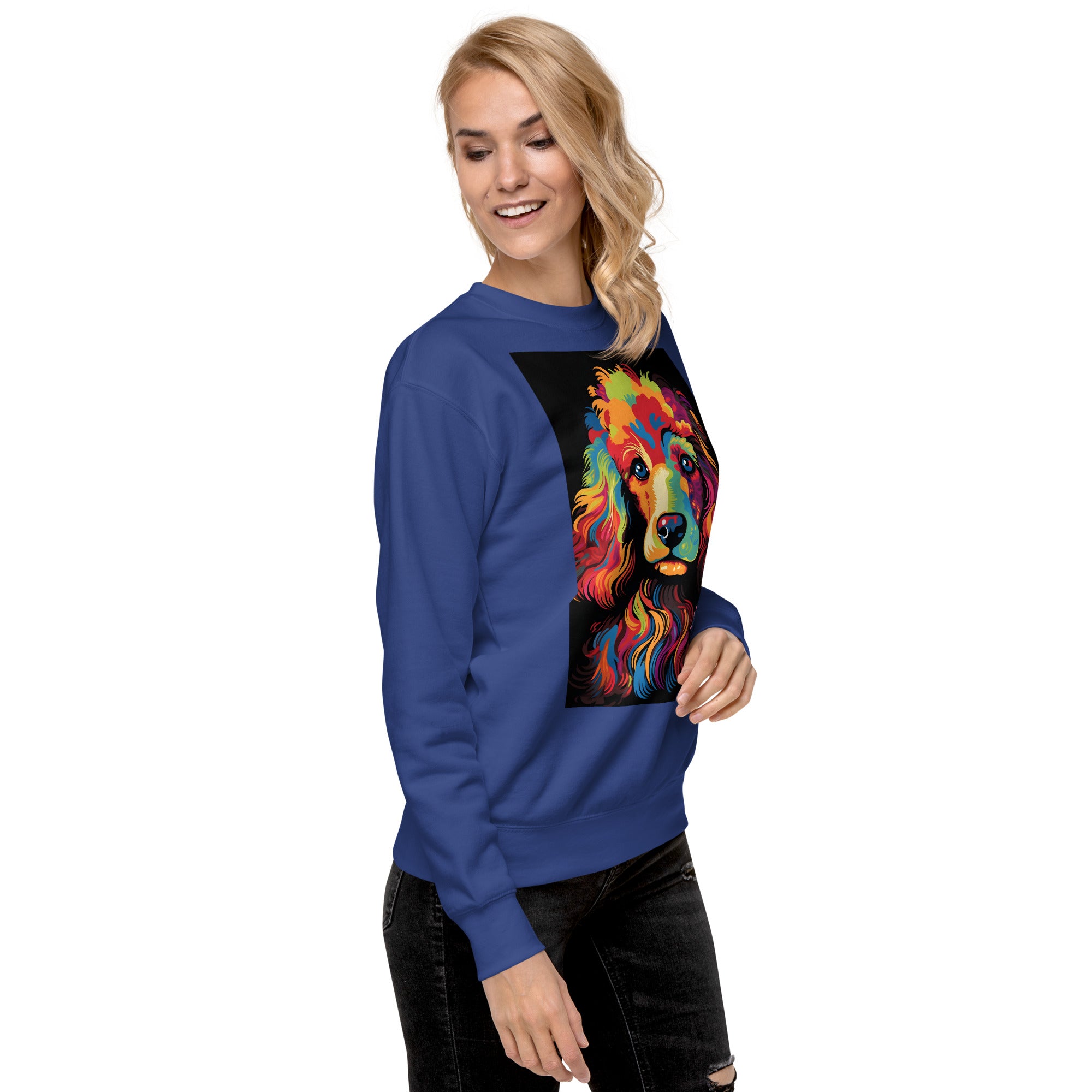 Poodle Unisex Premium Sweatshirt