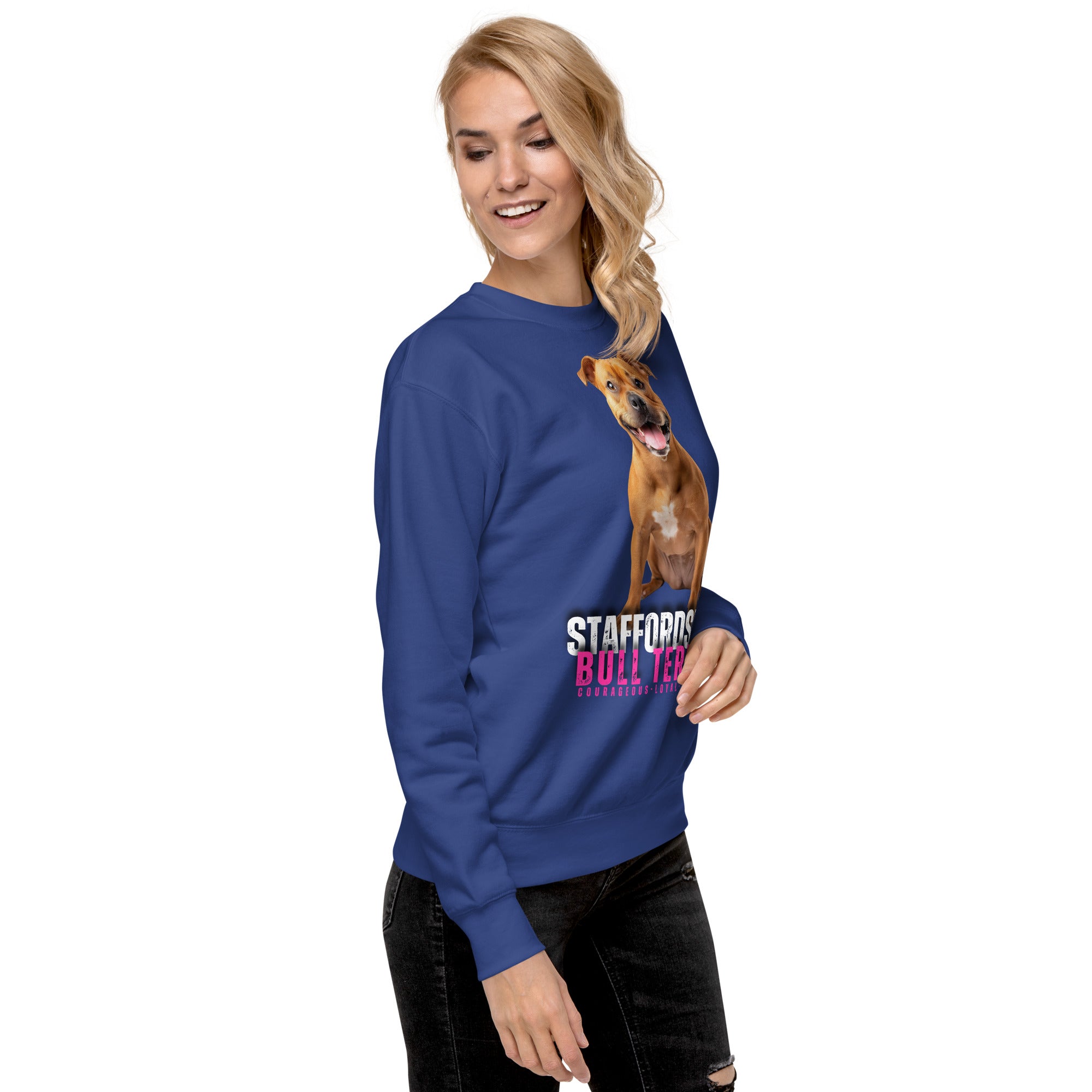 Staffordshire Bull Terrier Unisex Premium Sweatshirt