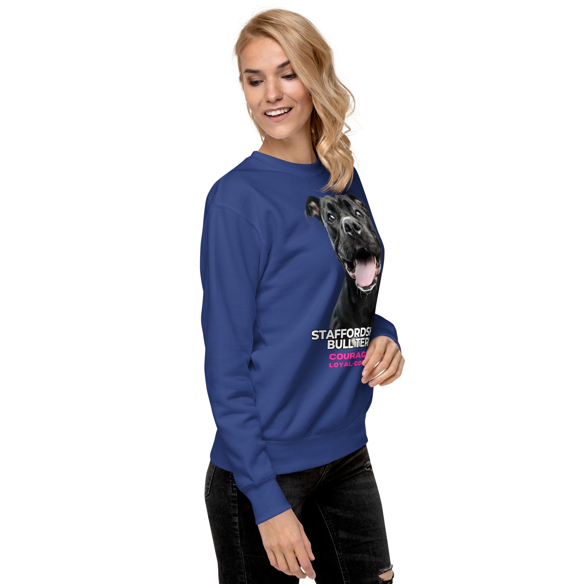 Staffordshire Bull Terrier Unisex Premium Sweatshirt