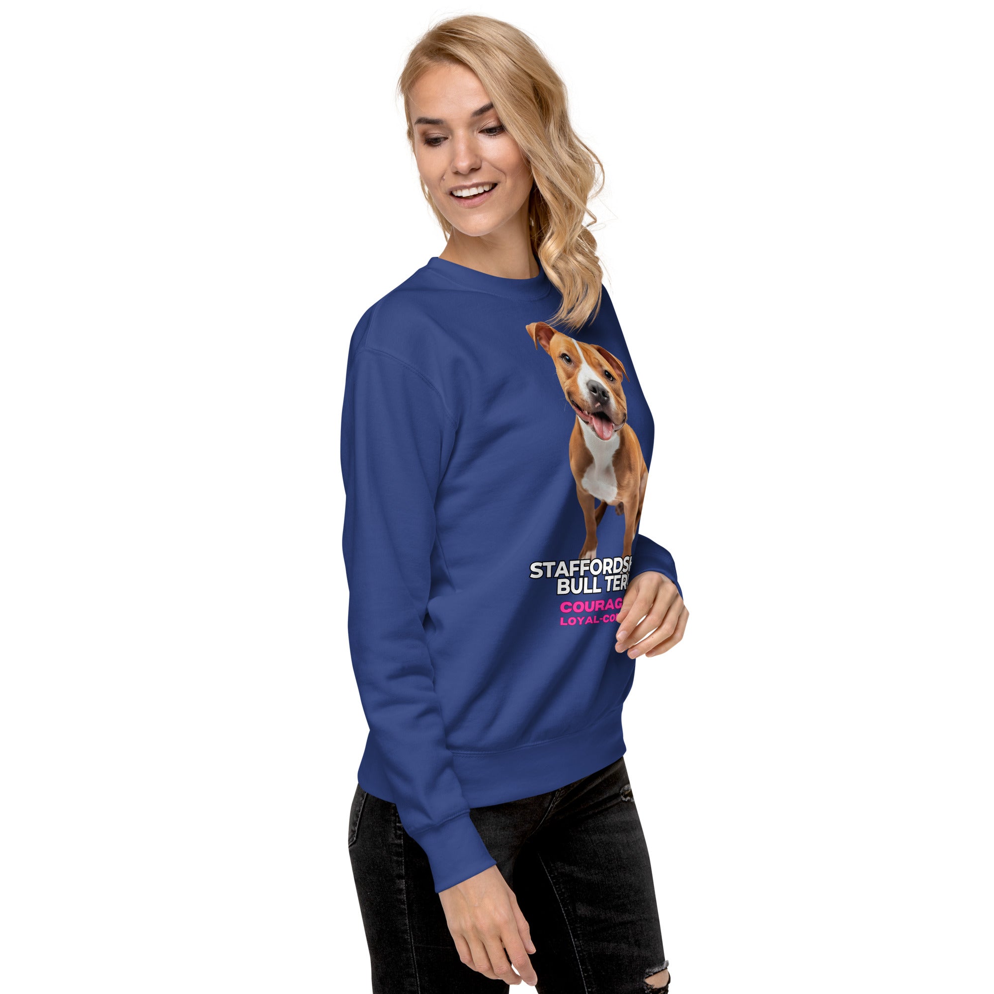 Staffordshire Bull Terrier Unisex Premium Sweatshirt