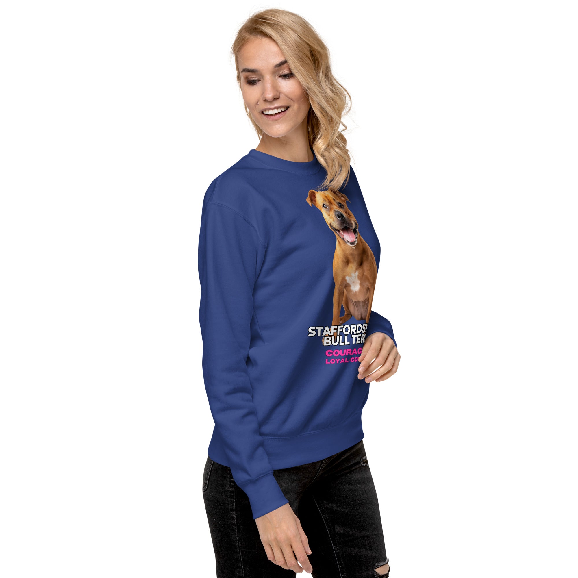 Staffordshire Bull Terrier Unisex Premium Sweatshirt