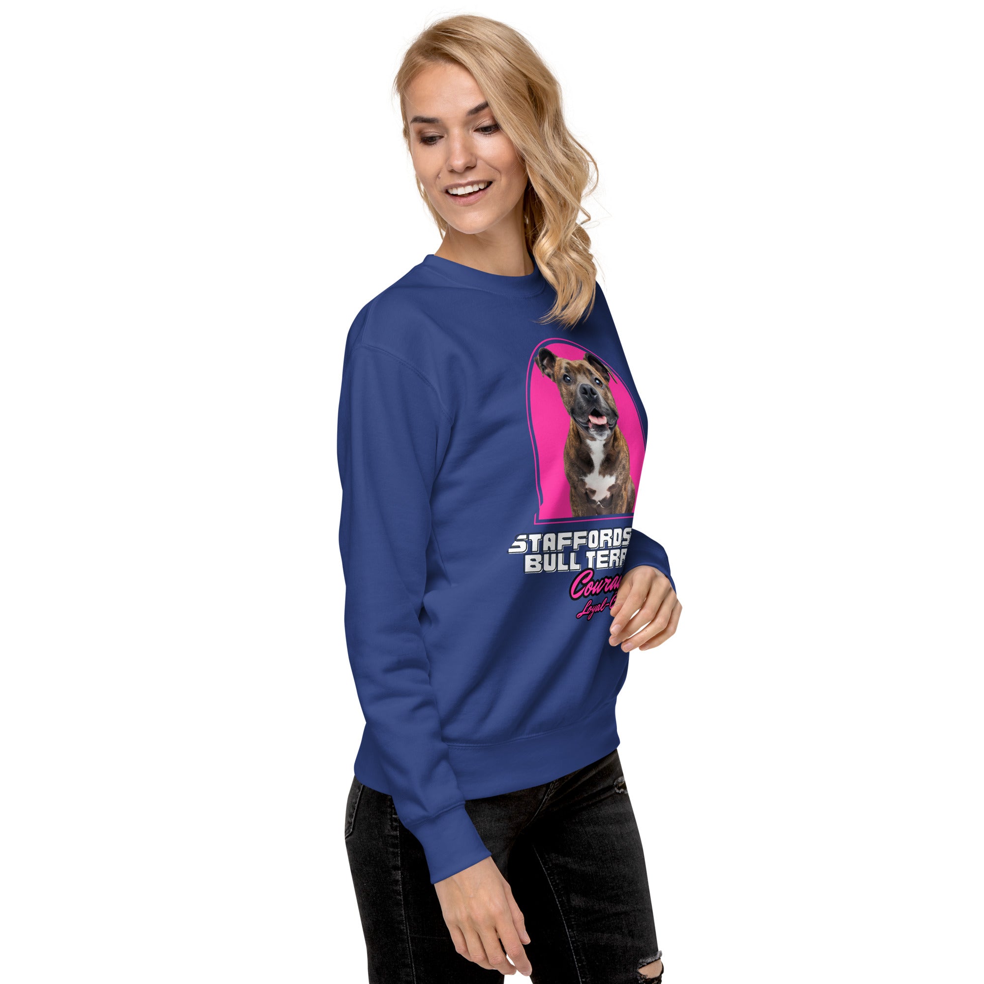 Staffordshire Bull Terrier Unisex Premium Sweatshirt