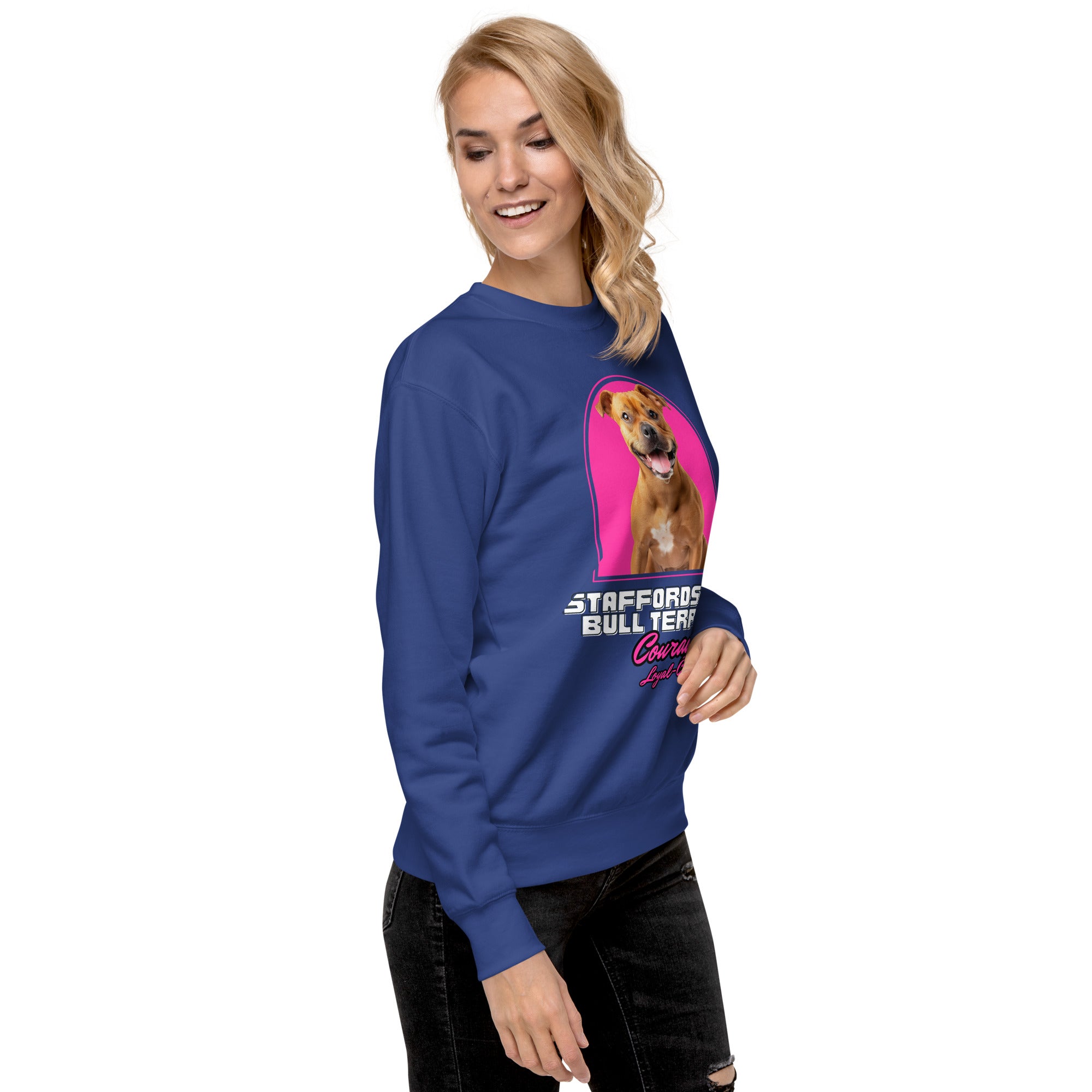 Staffordshire Bull Terrier Unisex Premium Sweatshirt