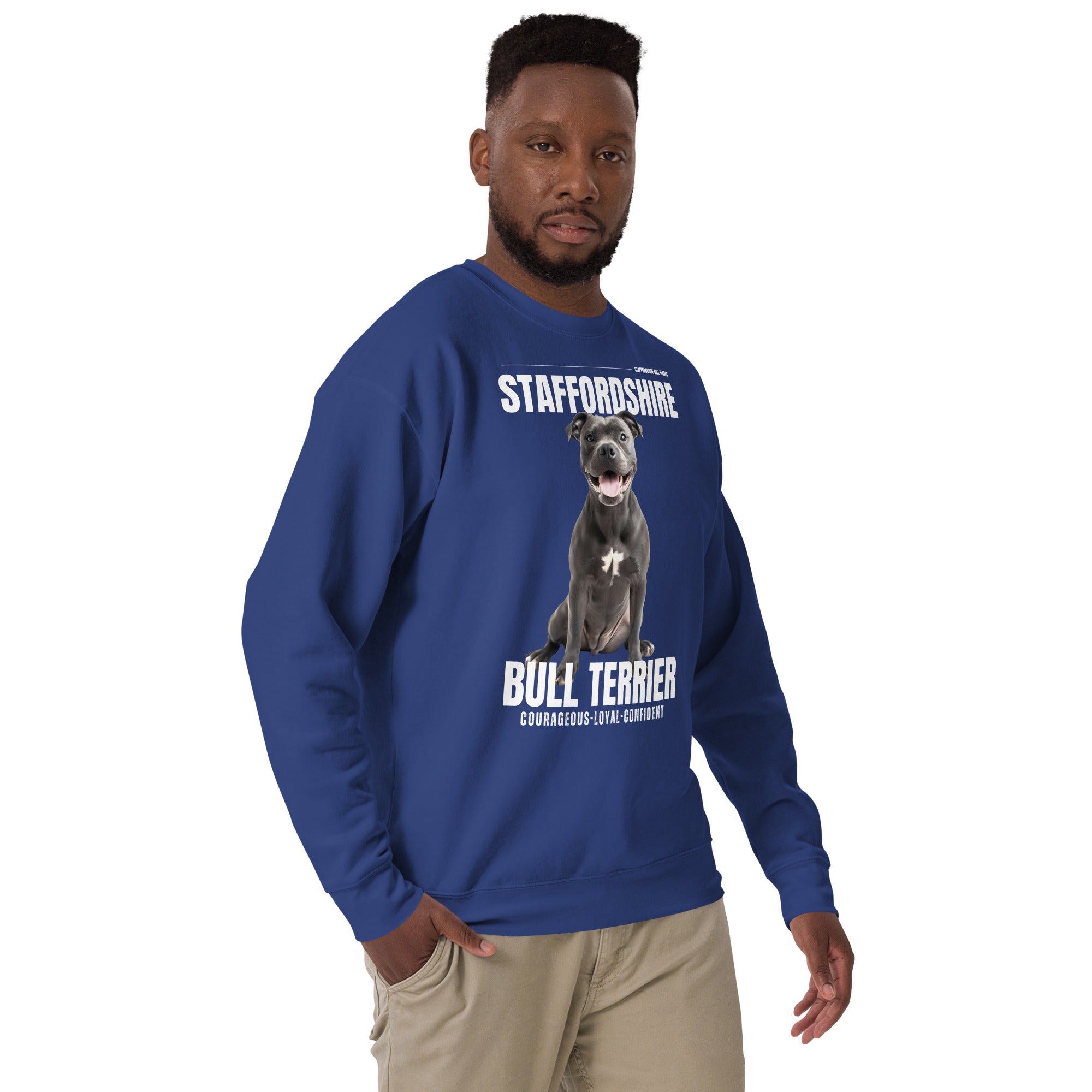 Staffordshire Bull Terrier Unisex Premium Sweatshirt