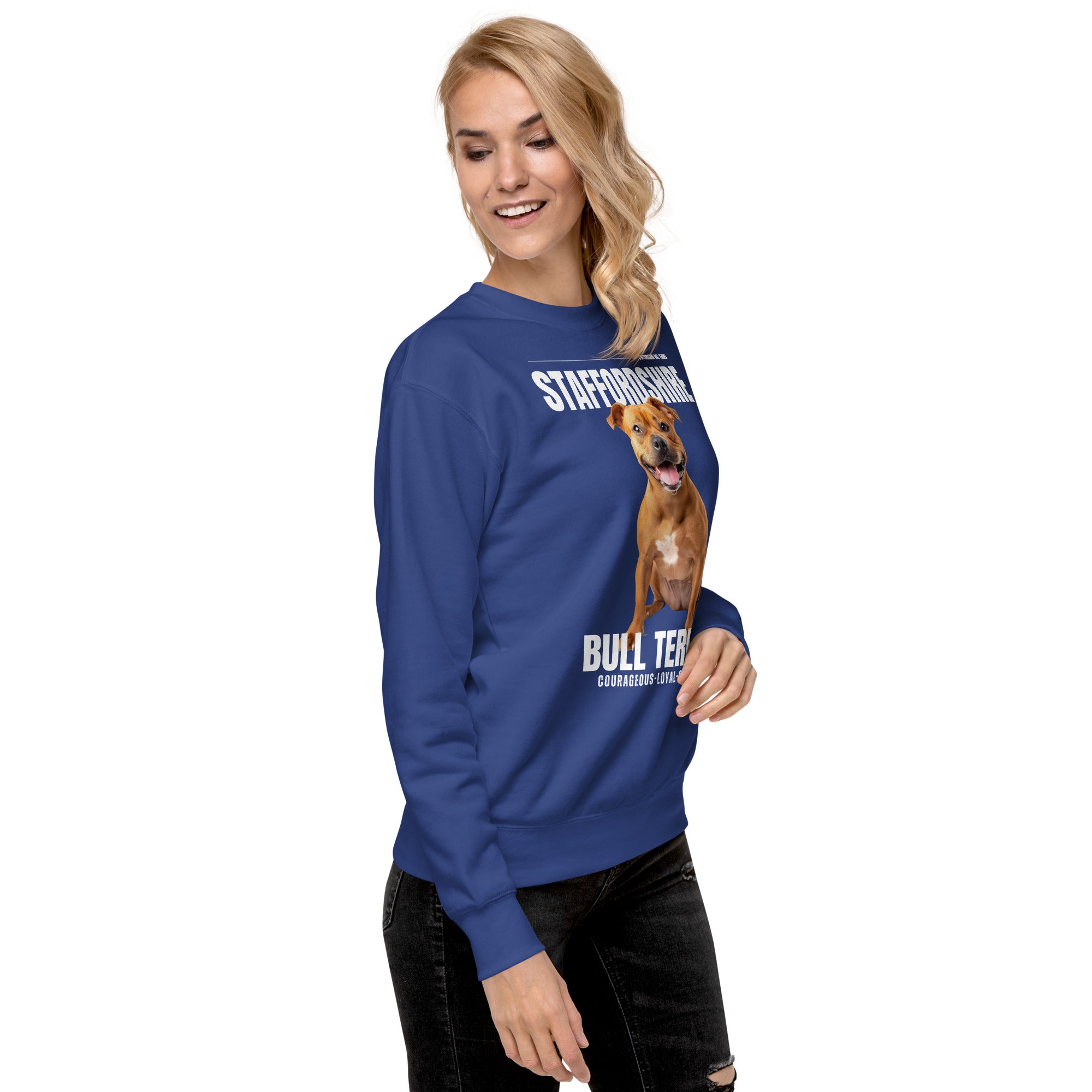 Staffordshire Bull Terrier Unisex Premium Sweatshirt