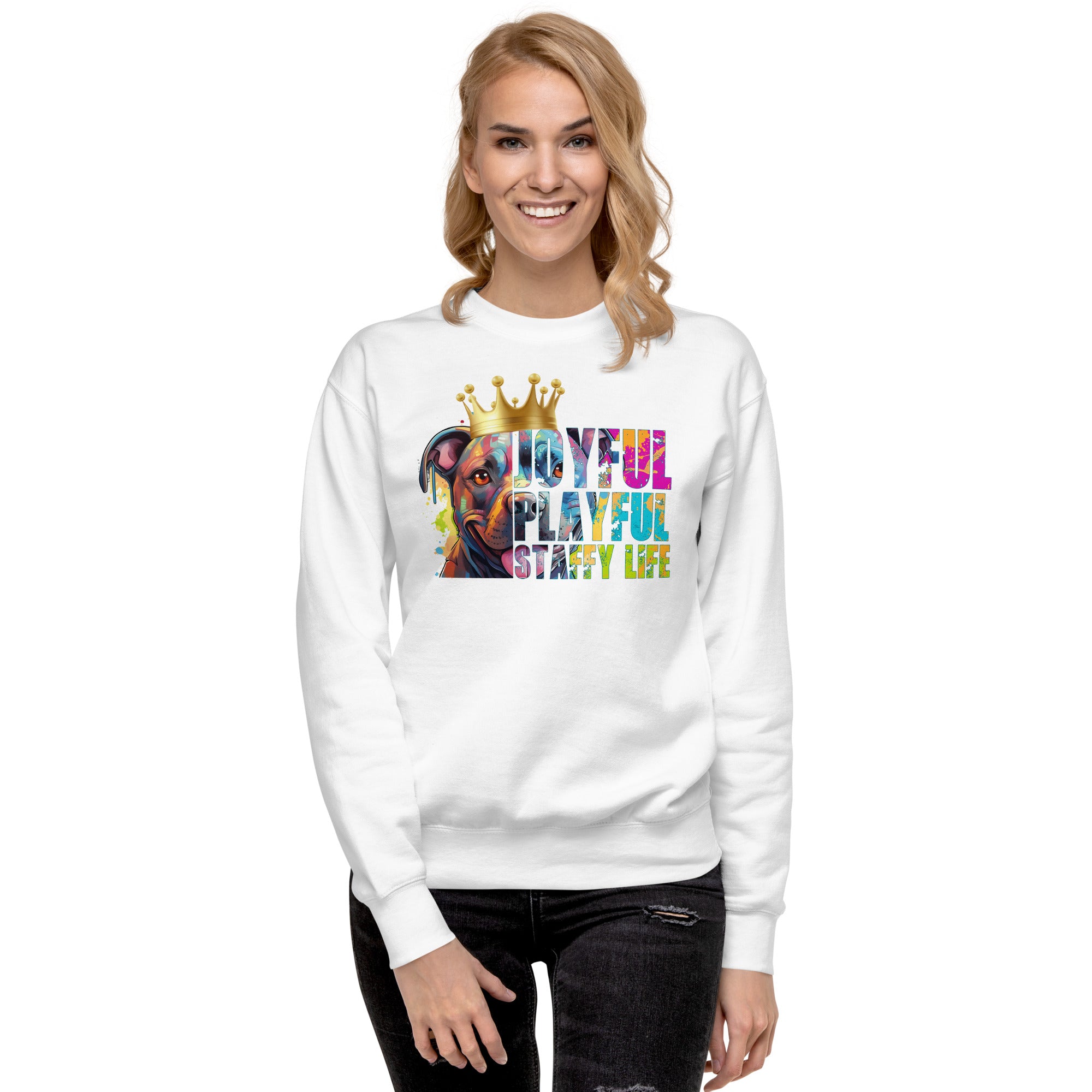 Staffordshire Bull Terrier Unisex Premium Sweatshirt