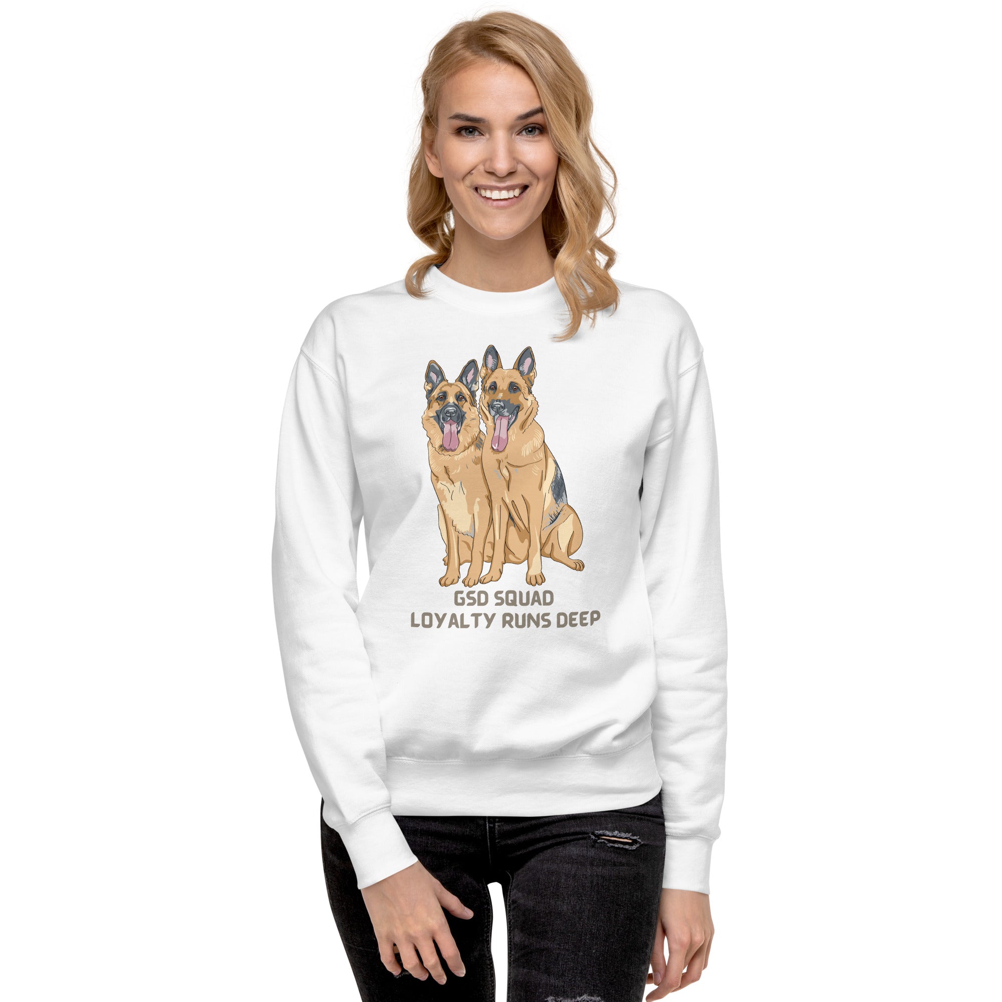 German Shephard Unisex Premium Sweatshirt