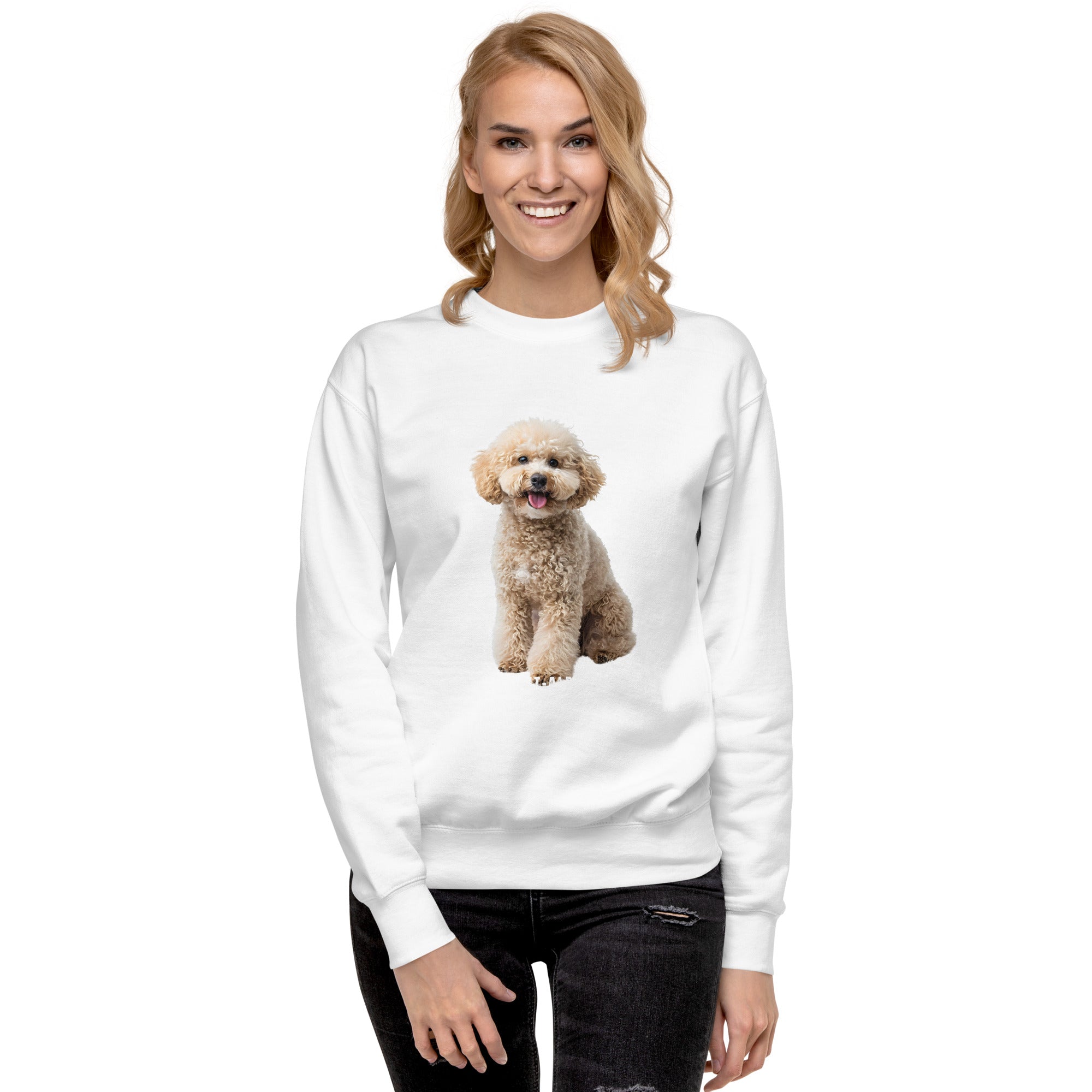 Poodle Unisex Premium Sweatshirt