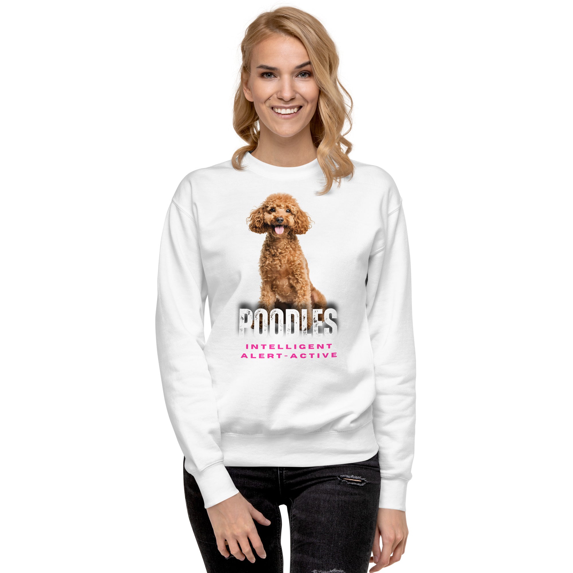 PoodleUnisex Premium Sweatshirt