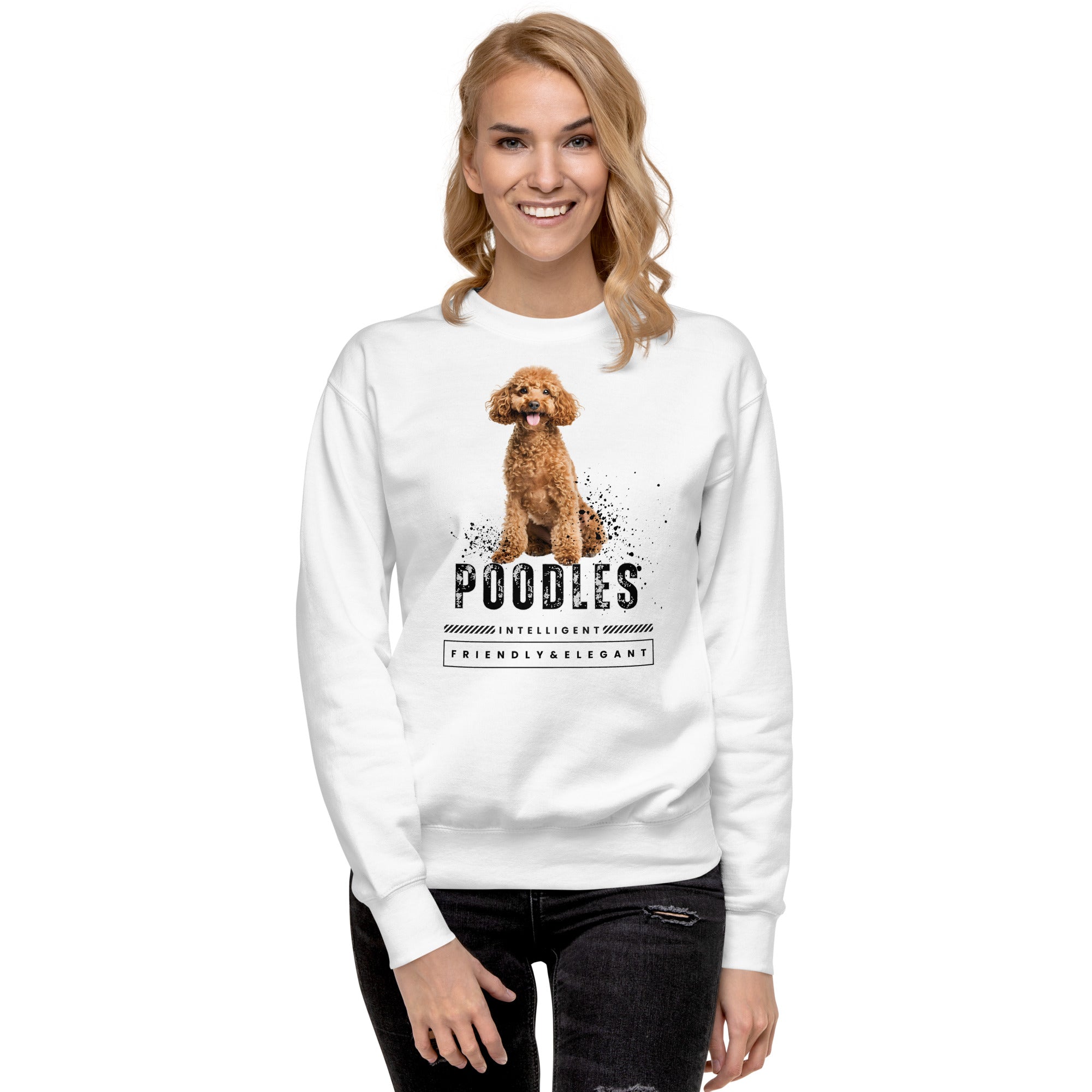 PoodleUnisex Premium Sweatshirt