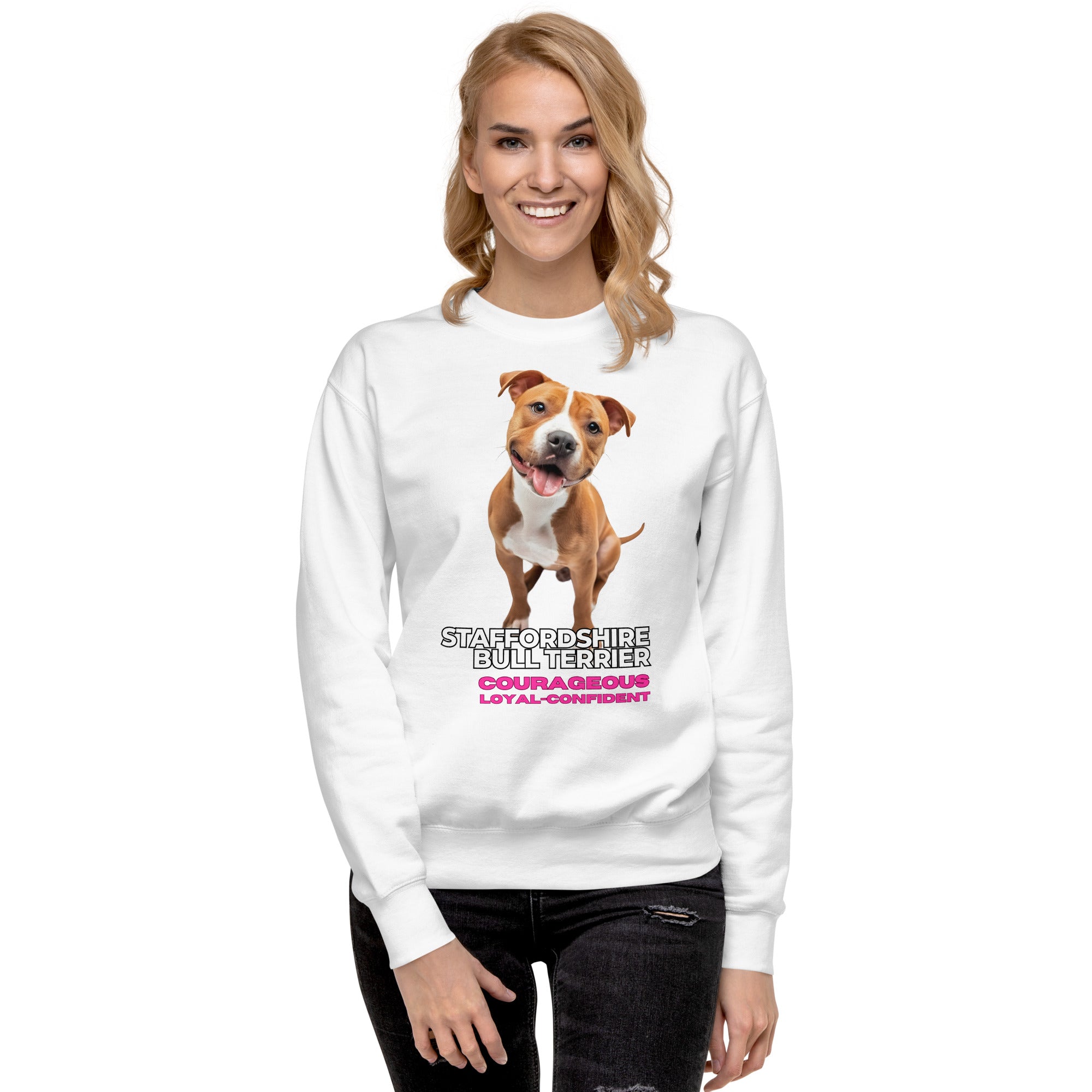 Staffordshire Bull Terrier Unisex Premium Sweatshirt