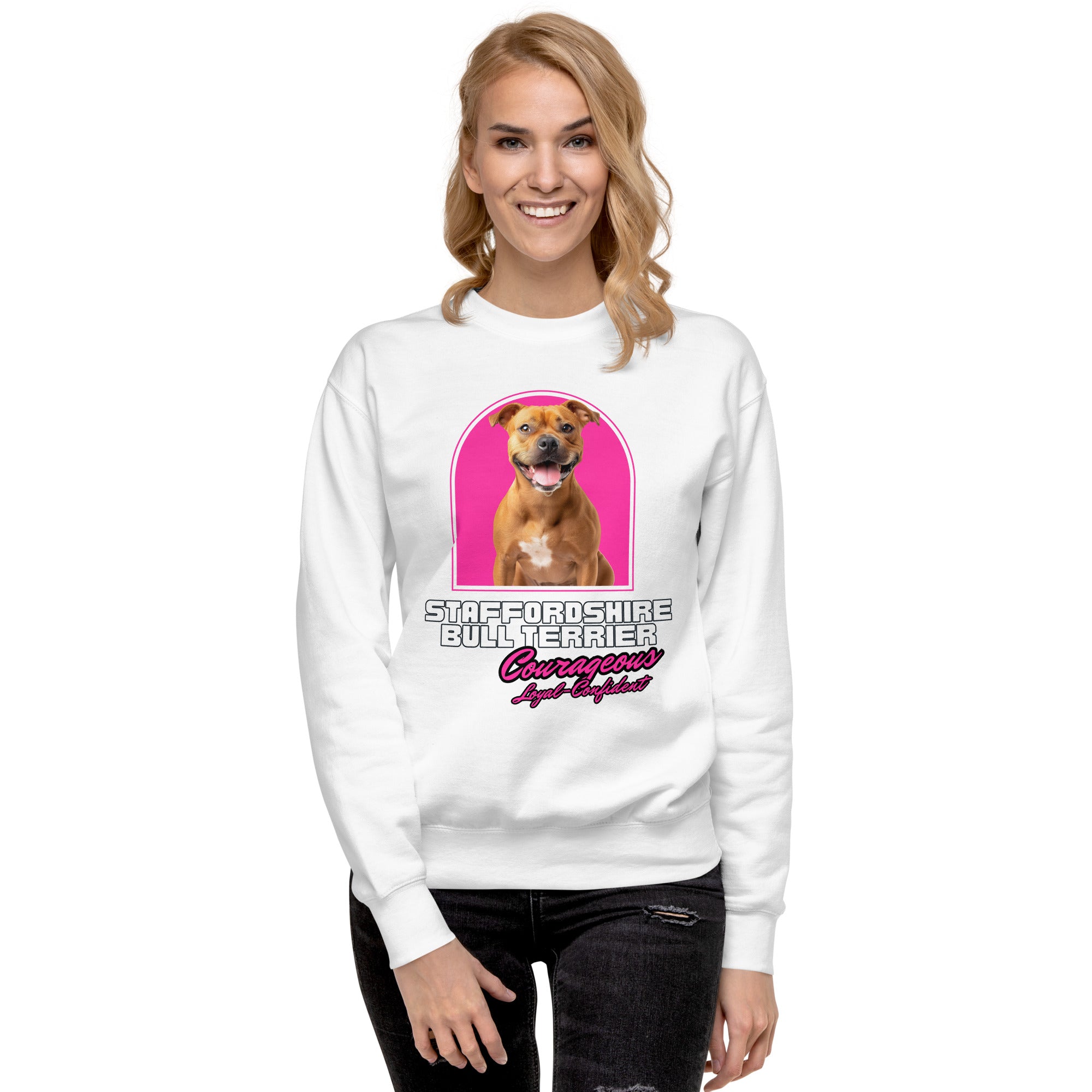 Staffordshire Bull Terrier Unisex Premium Sweatshirt