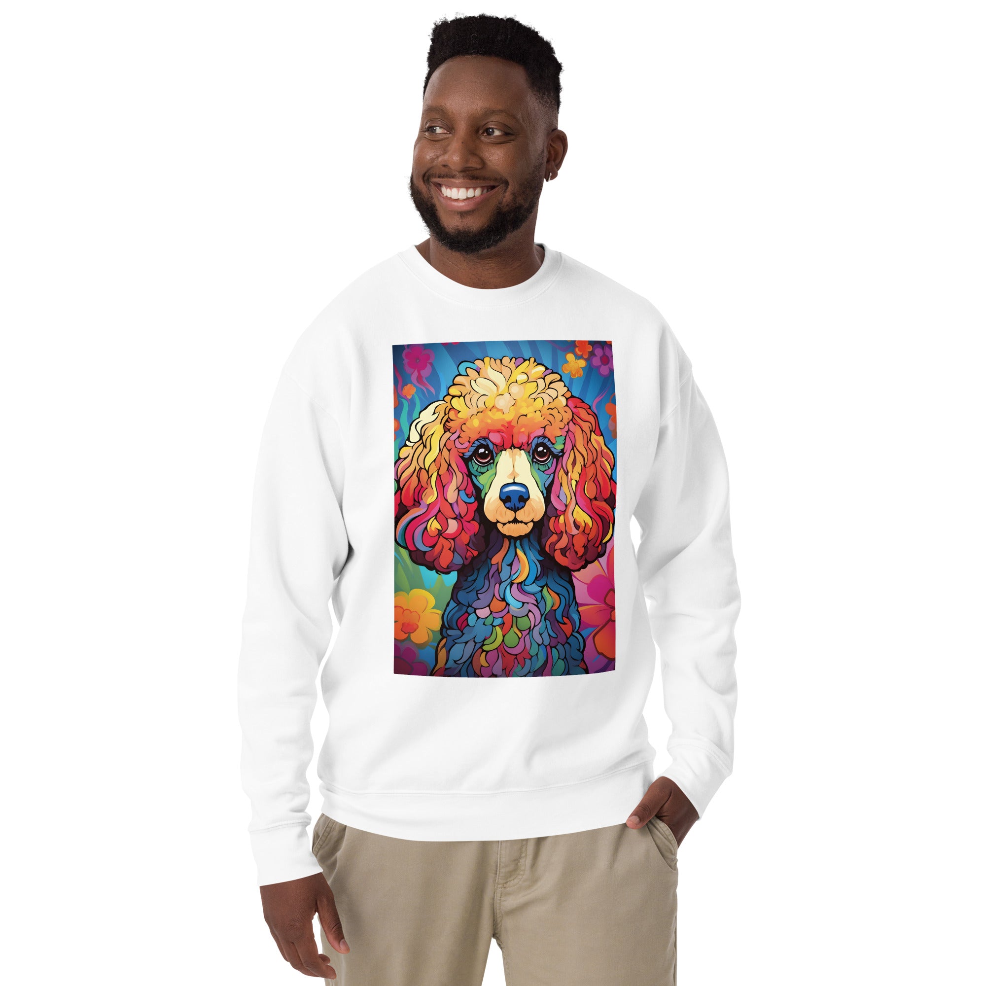 Poodle Unisex Premium Sweatshirt