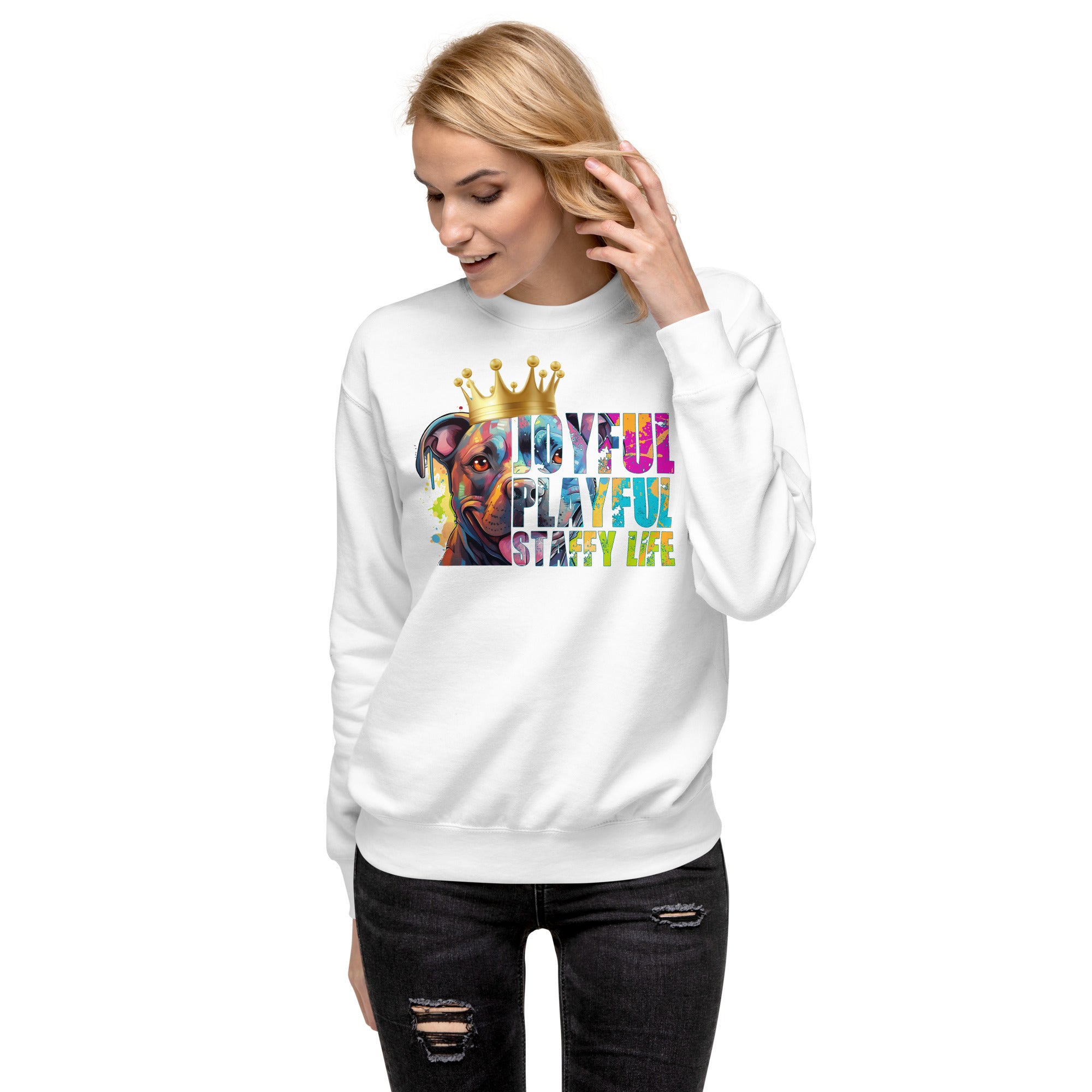 Staffordshire Bull Terrier Unisex Premium Sweatshirt