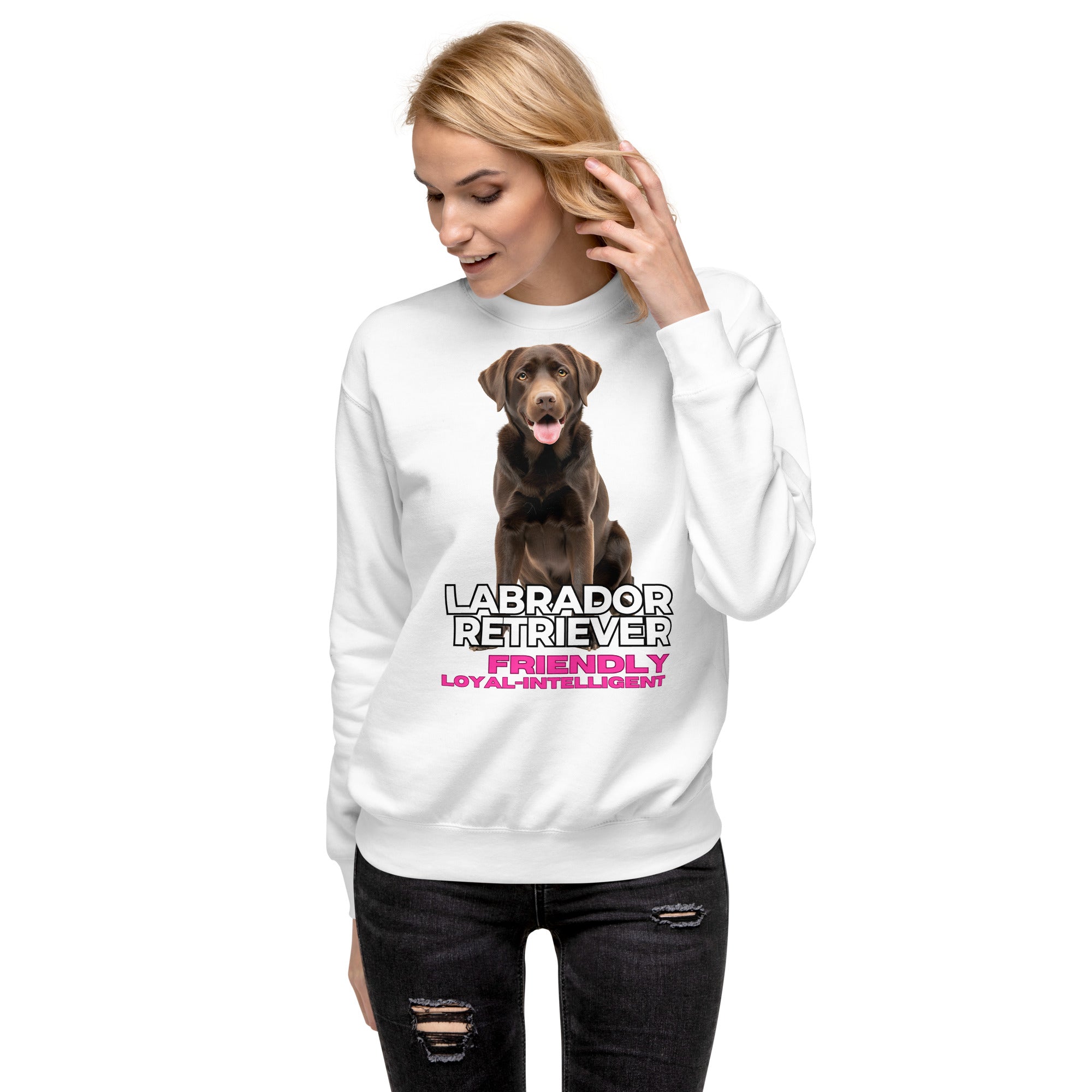 Labrador Retriever Unisex Premium Sweatshirt