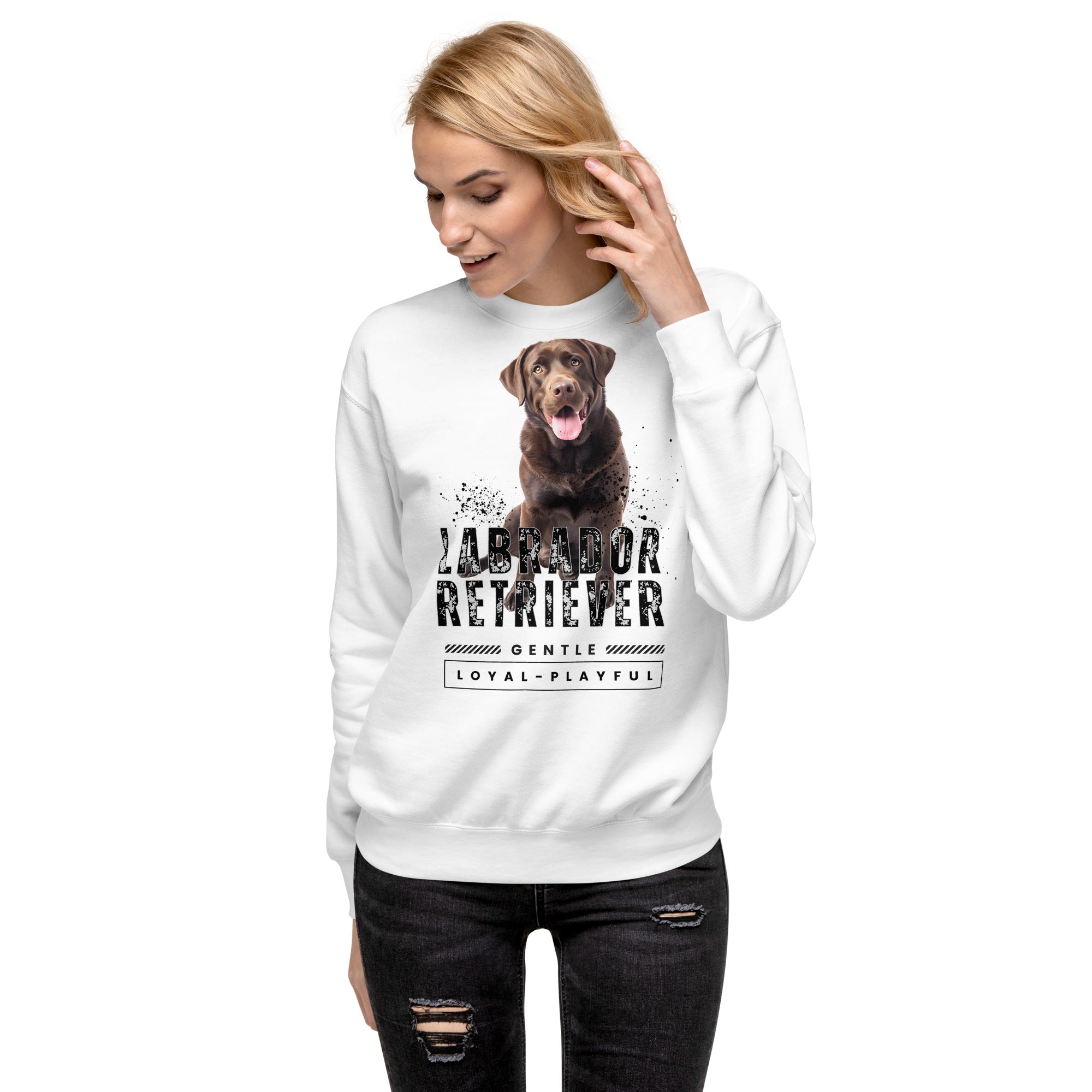 Labrador Retriever Unisex Premium Sweatshirt