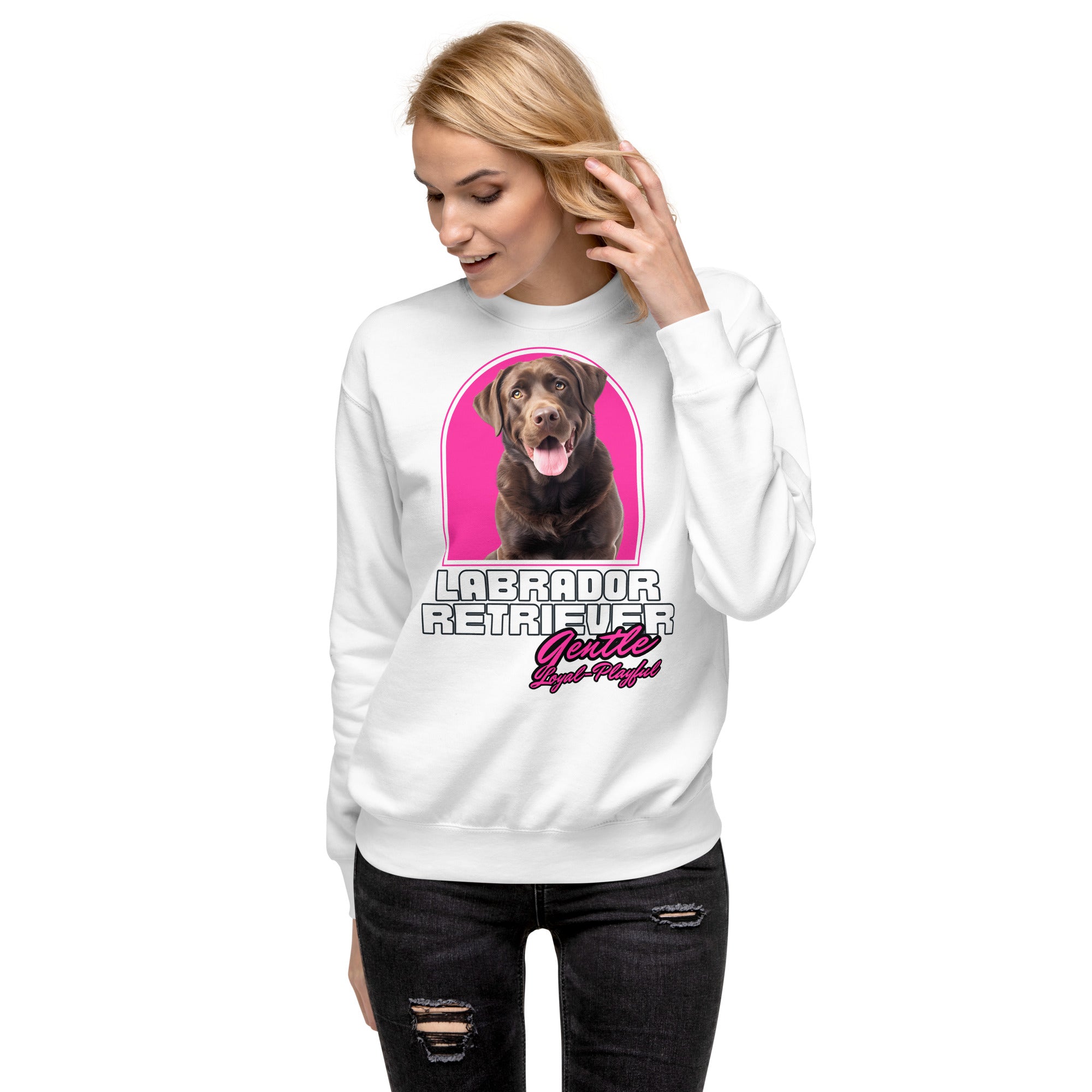 Labrador Retriever Unisex Premium Sweatshirt