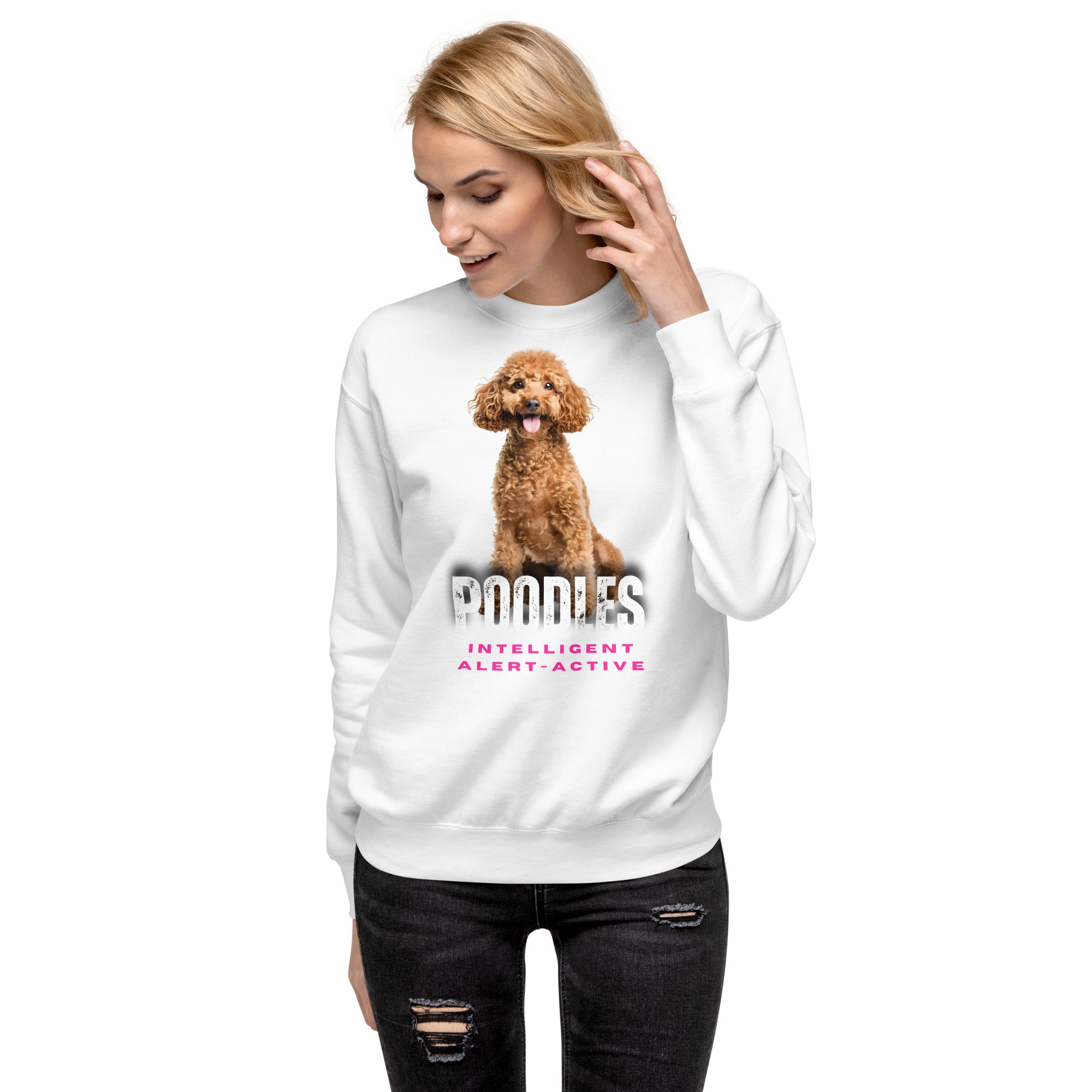 PoodleUnisex Premium Sweatshirt