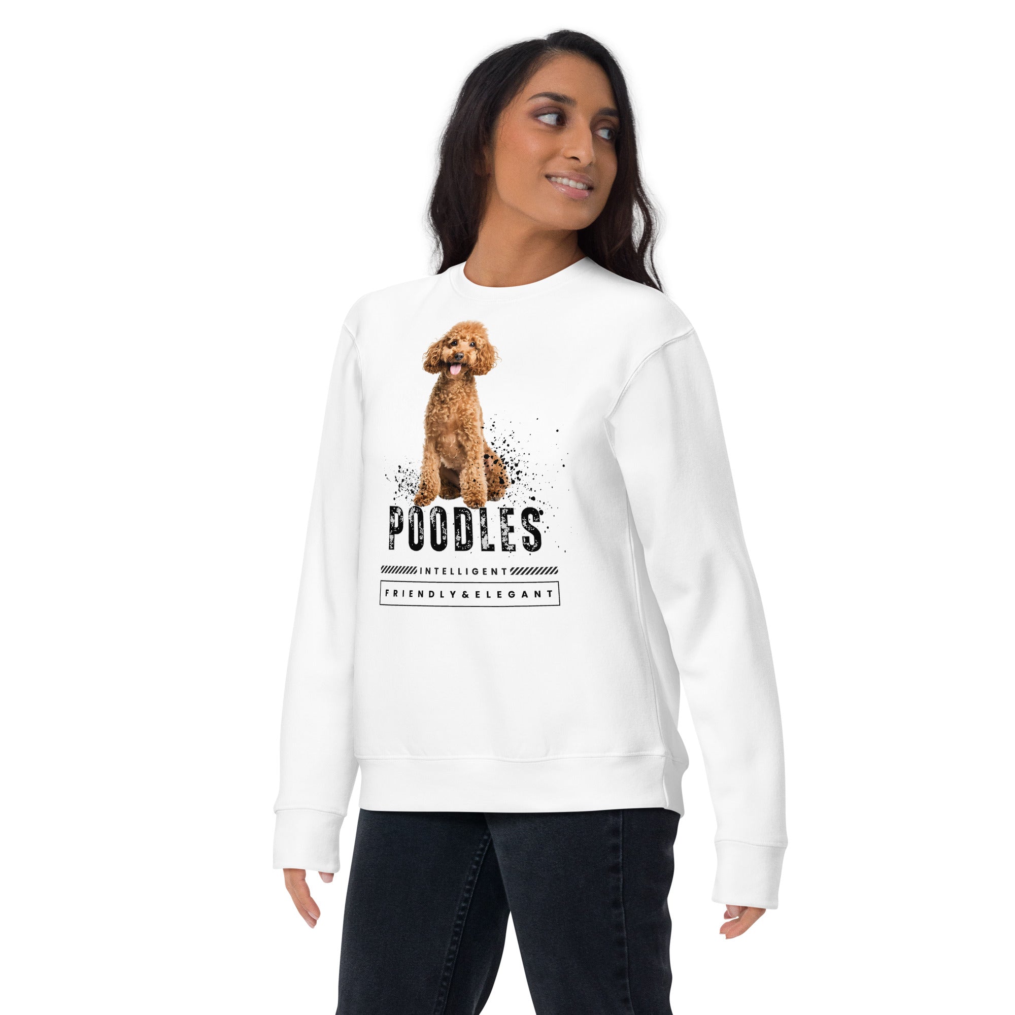 PoodleUnisex Premium Sweatshirt