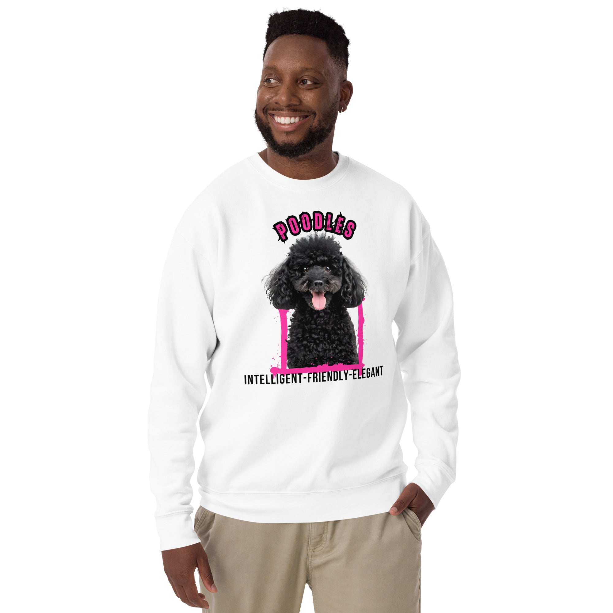 Poodle Unisex Premium Sweatshirt